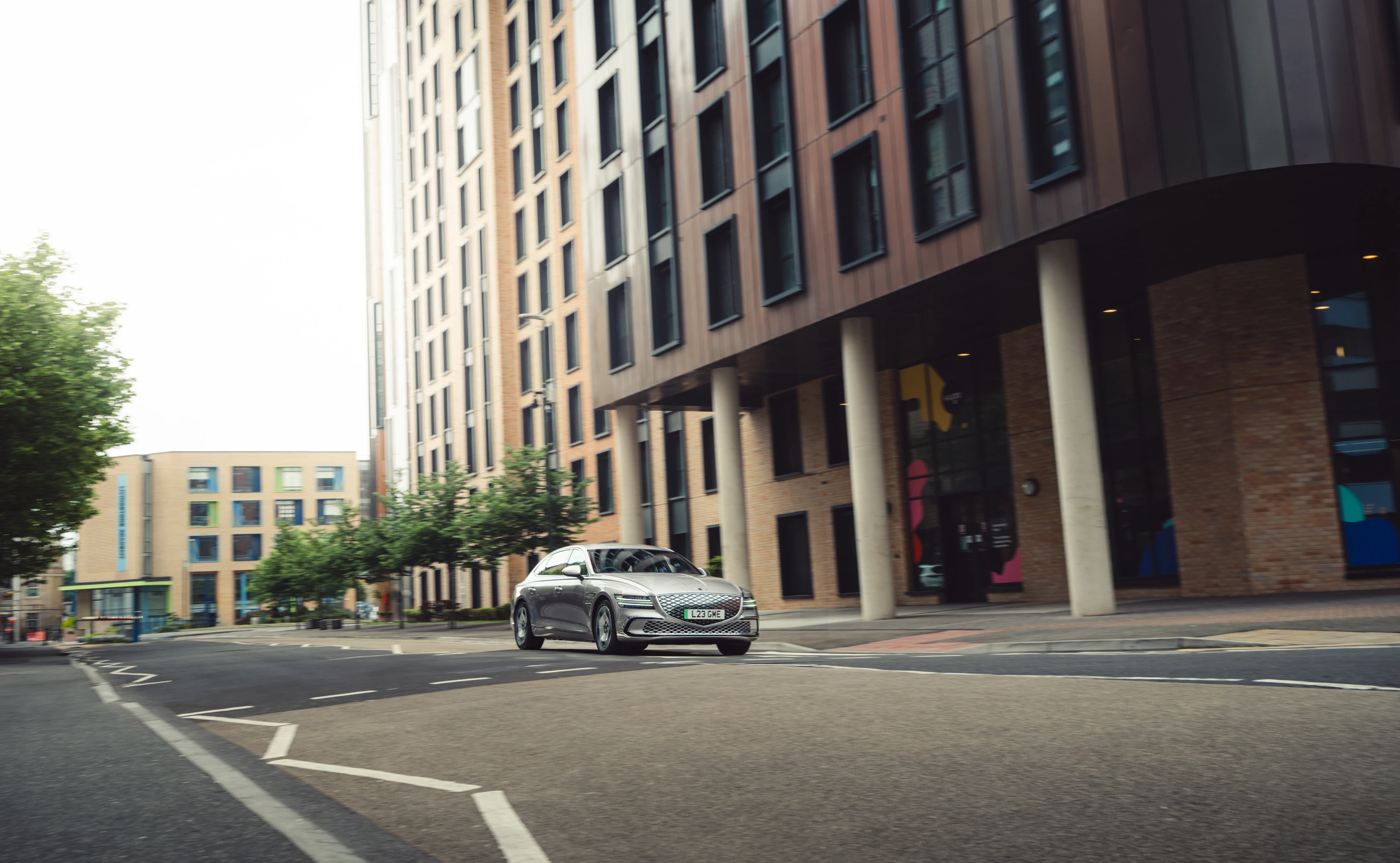 Genesis G80 Electrified AWD exterior view