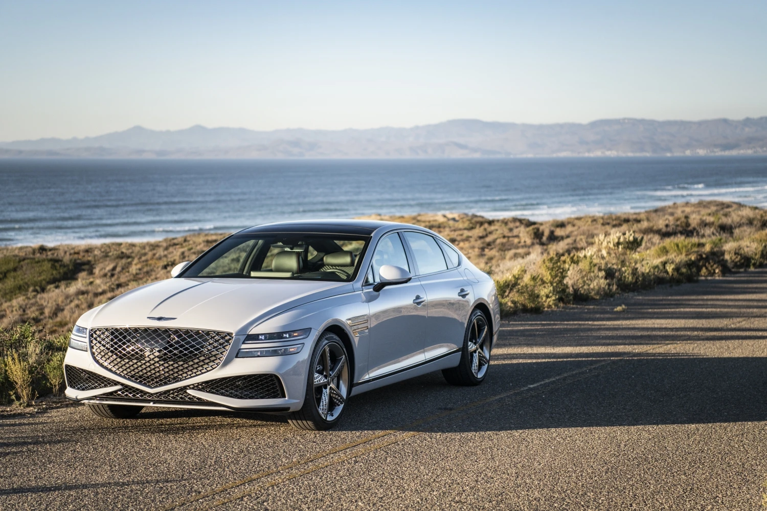 Genesis G80 Electrified AWD exterior view
