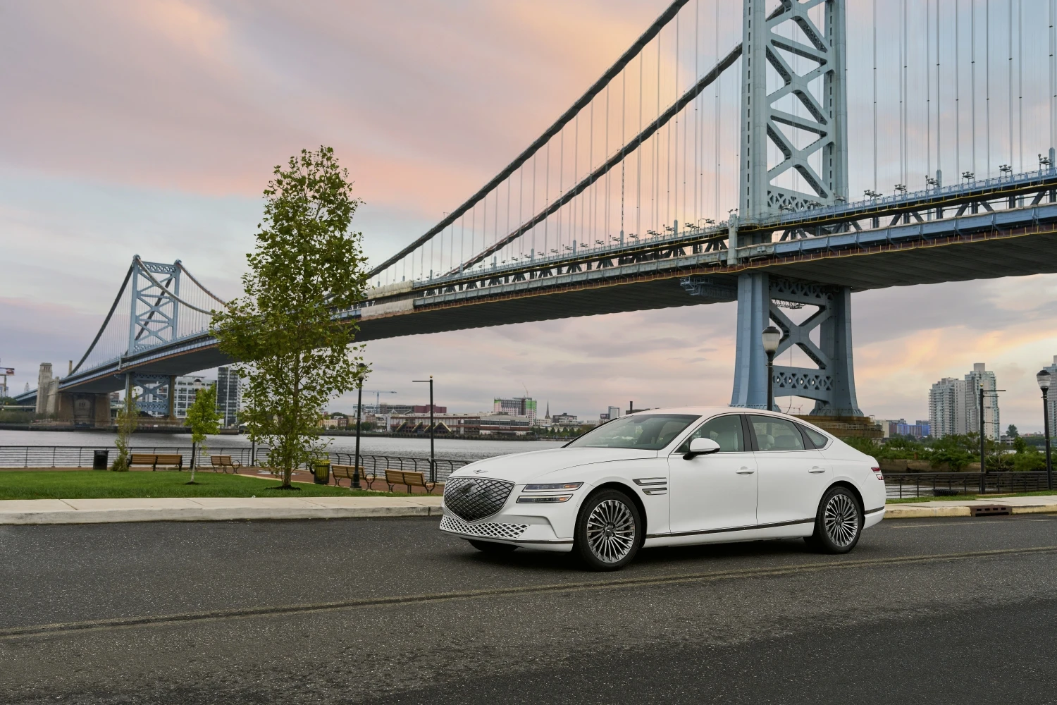 Genesis G80 Electrified AWD 87kWh electric vehicle variant