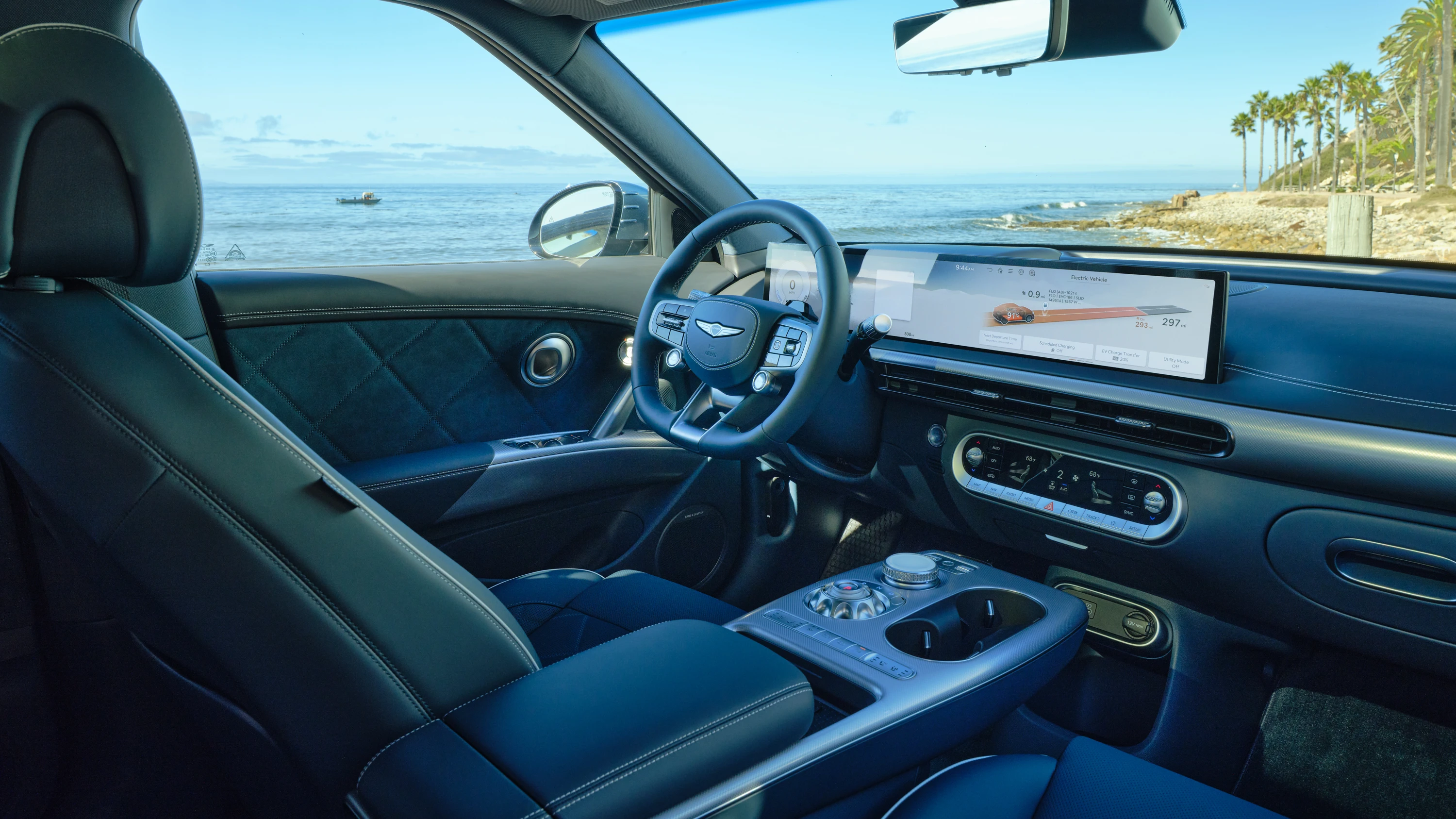 Genesis GV60 2026 Performance AWD interior view