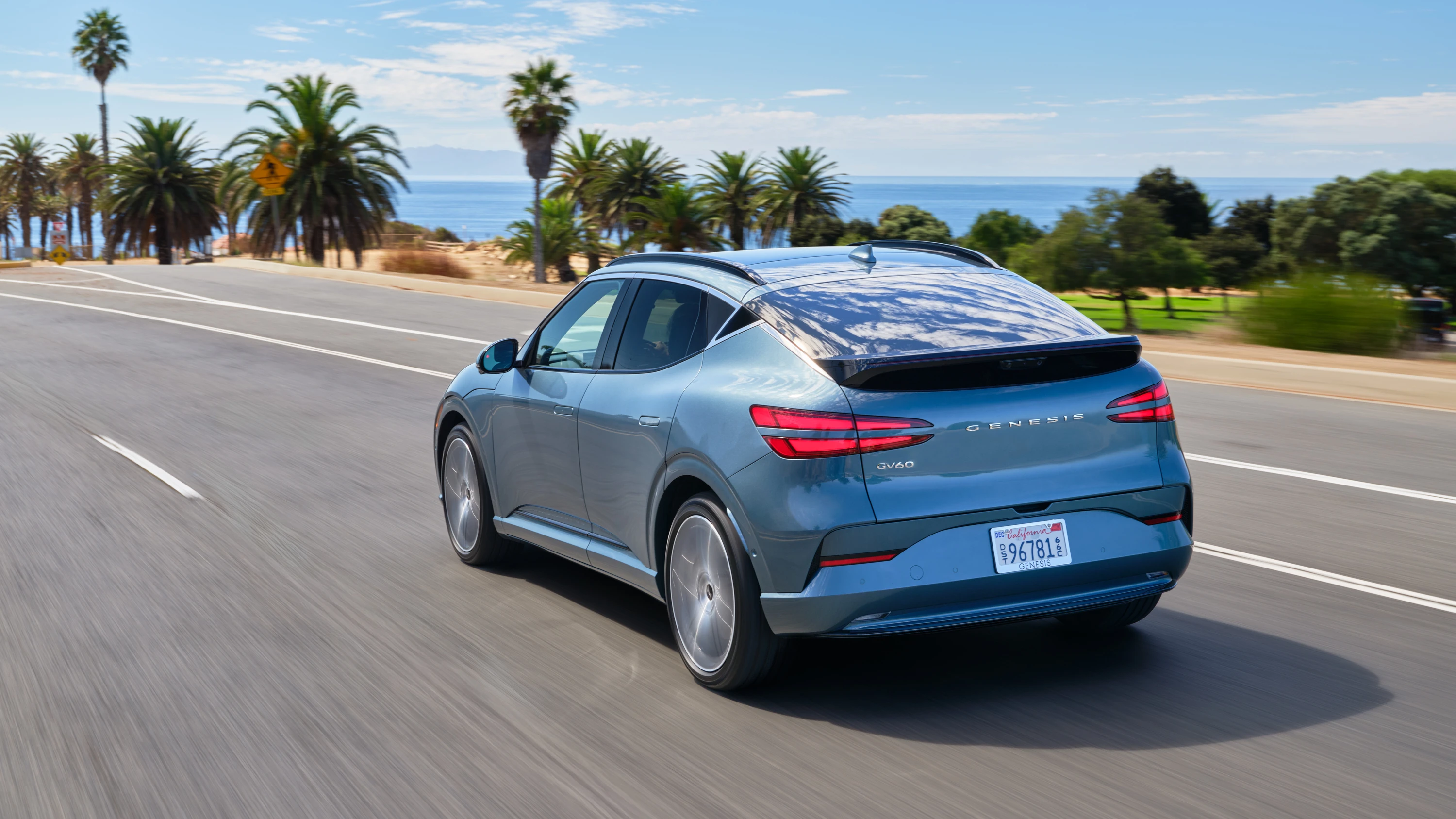 Genesis GV60 2026 RWD dynamic view