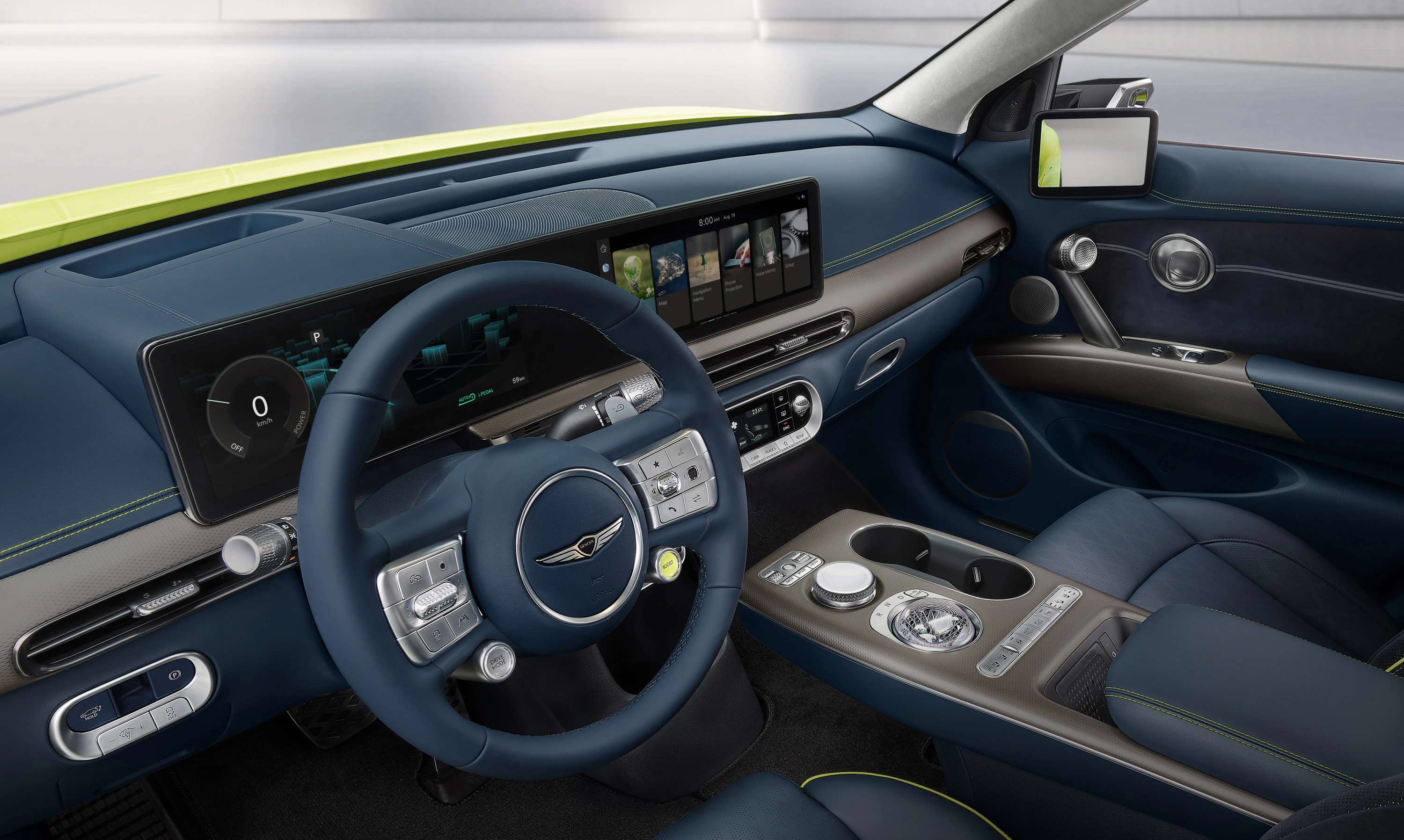 Genesis GV60 2WD screens view