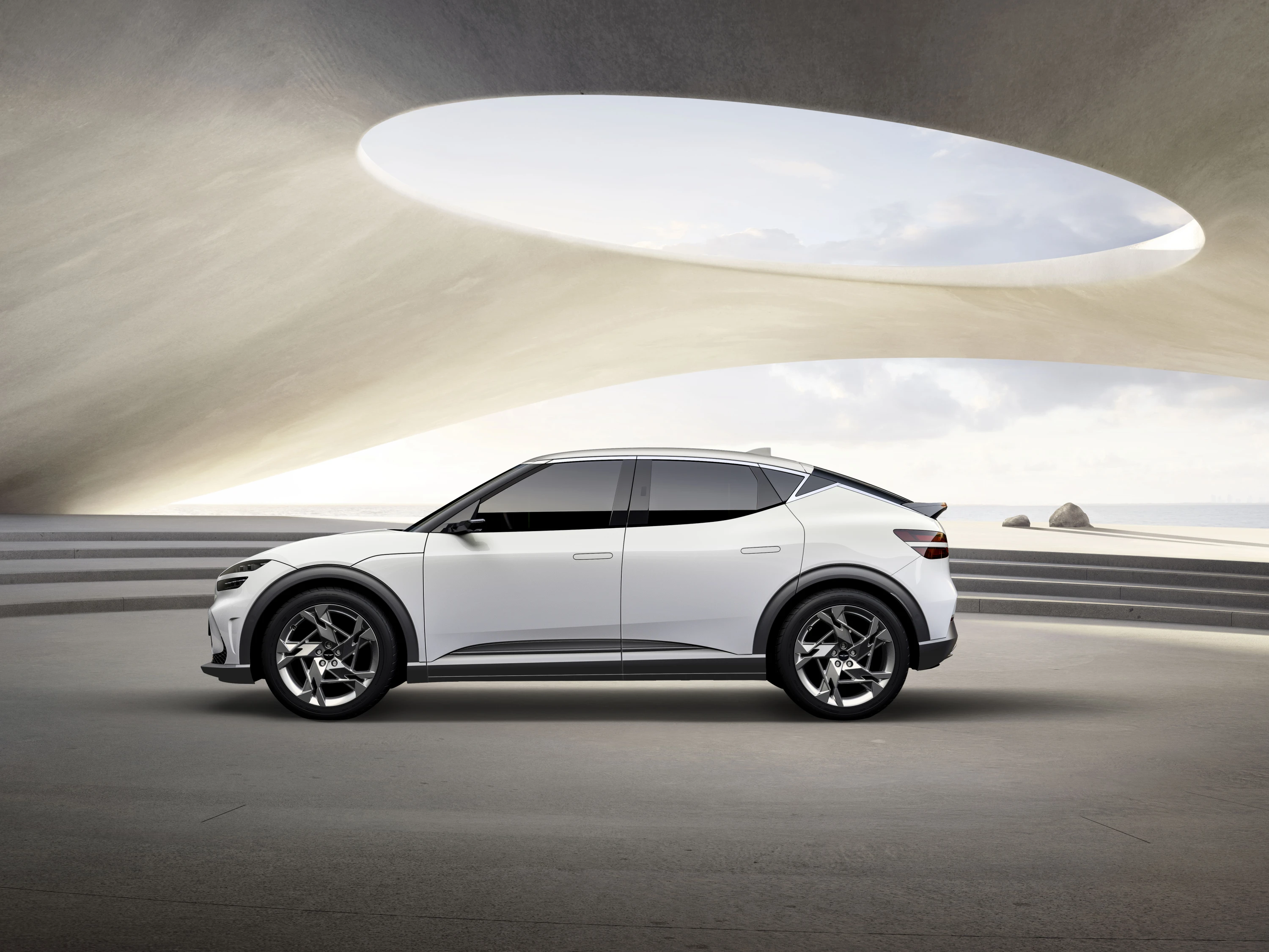 Genesis GV60 AWD Performance exterior view