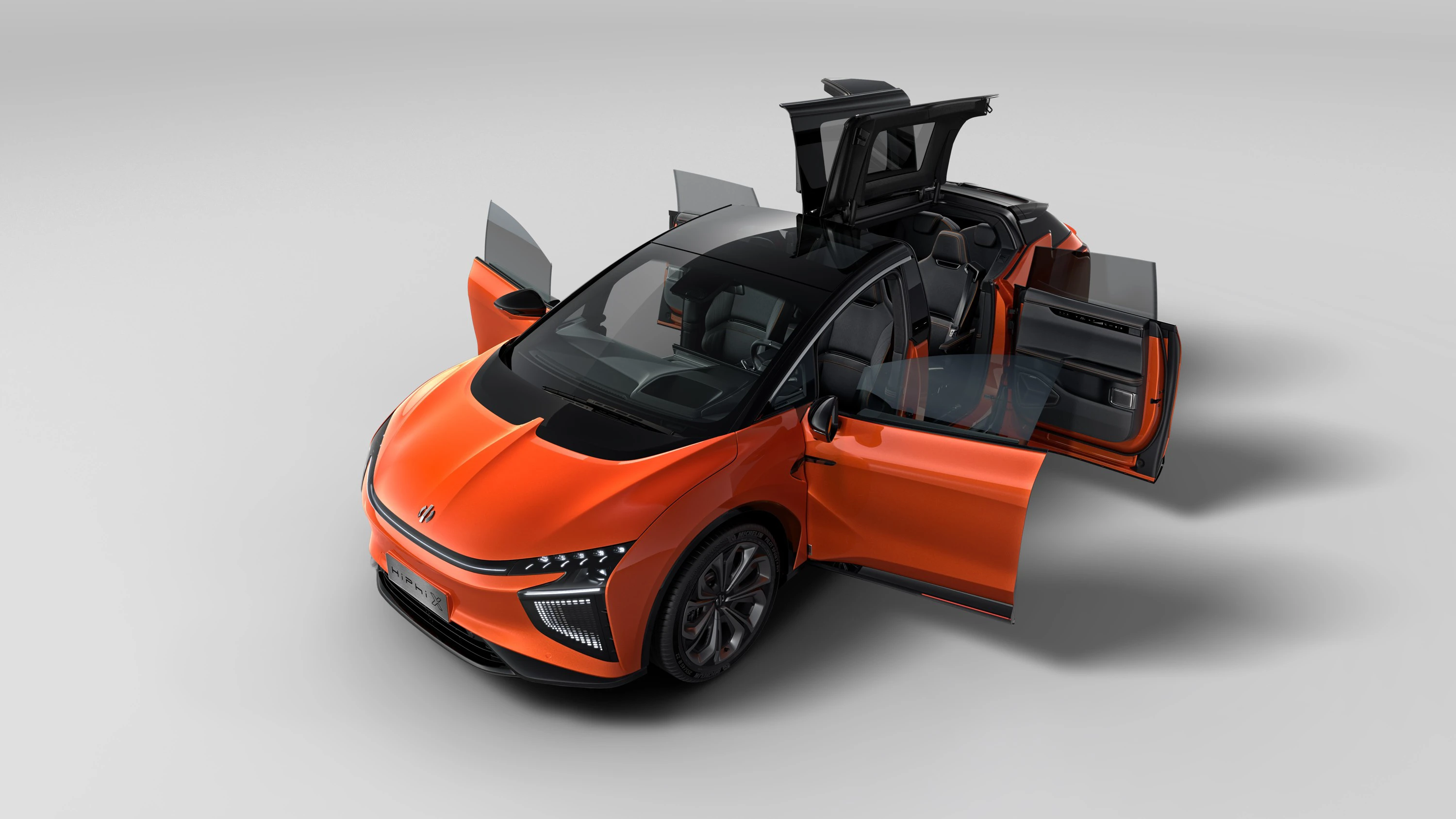 HiPhi X 6 Seater exterior view