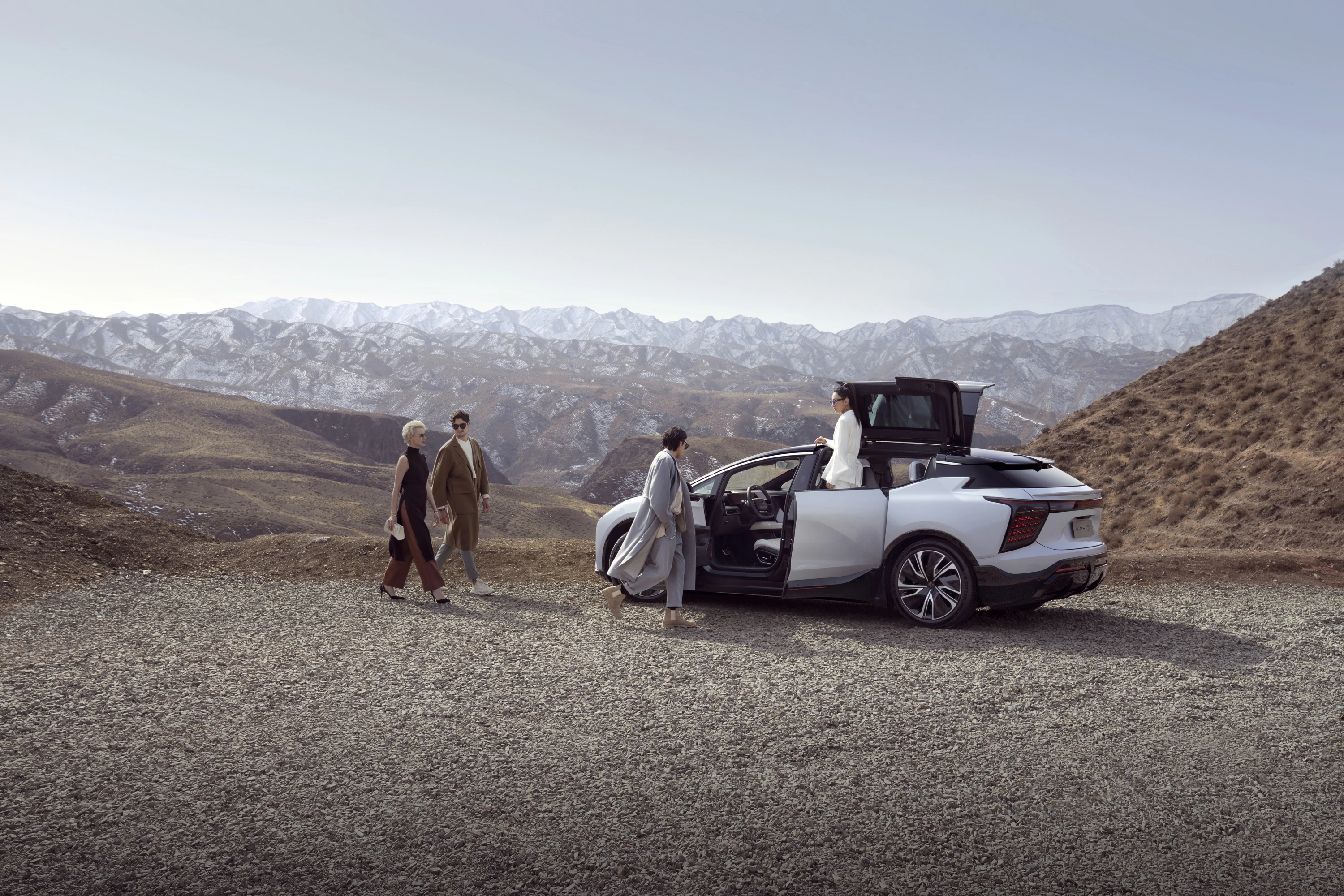 HiPhi X 6 Seater electric vehicle exterior