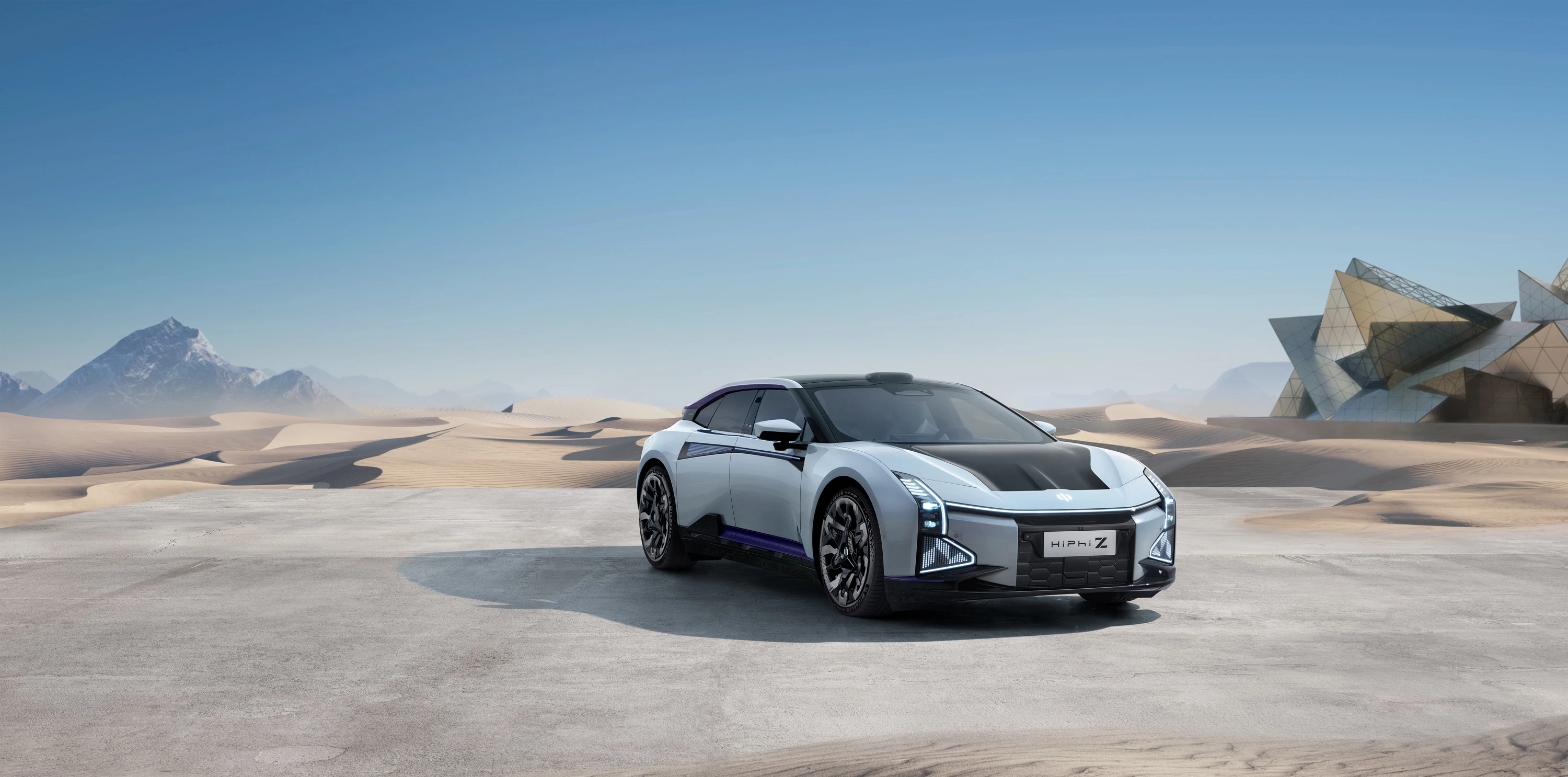 HiPhi Z 4 Seater electric vehicle exterior