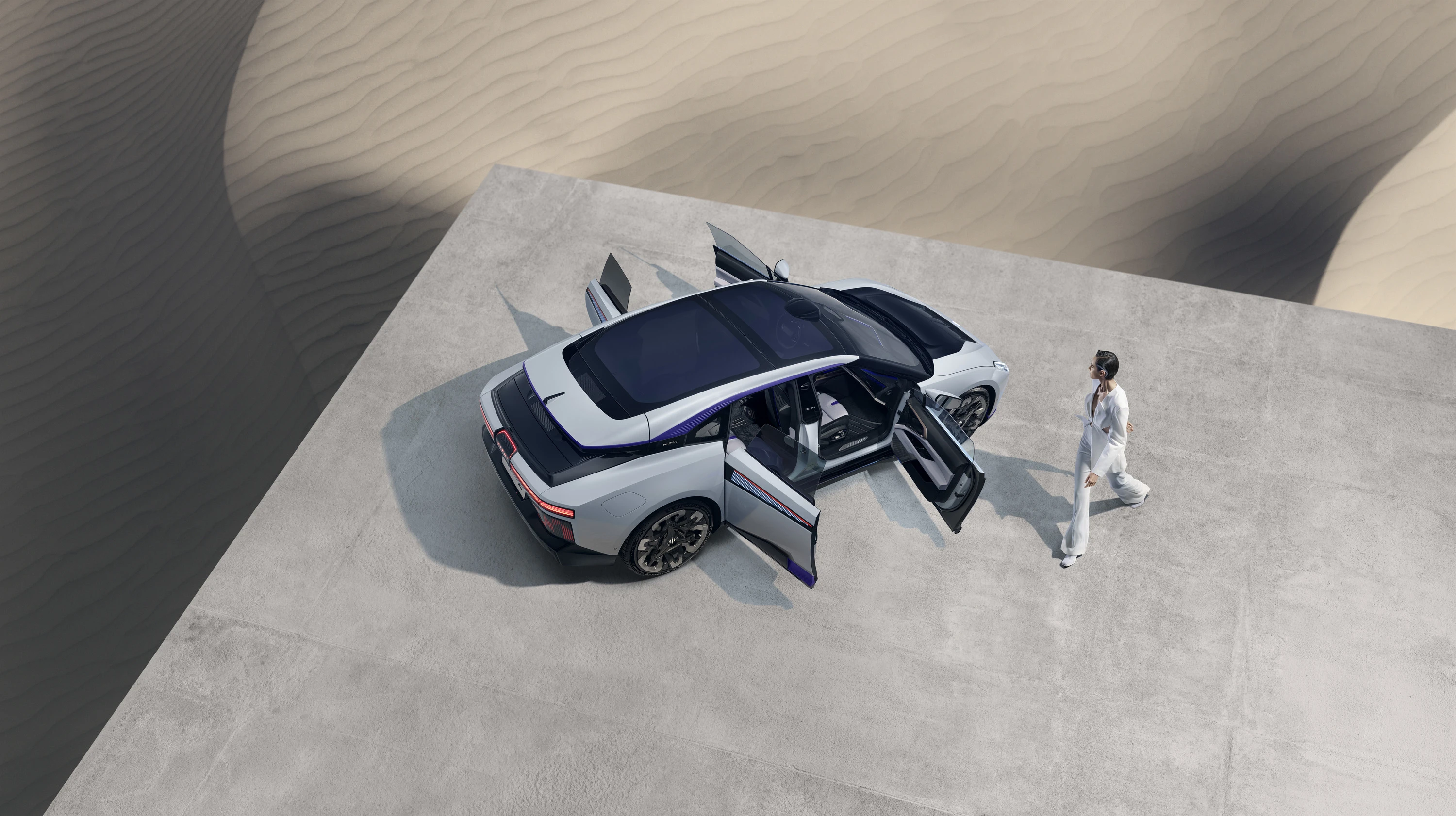 HiPhi Z 5 Seater exterior view