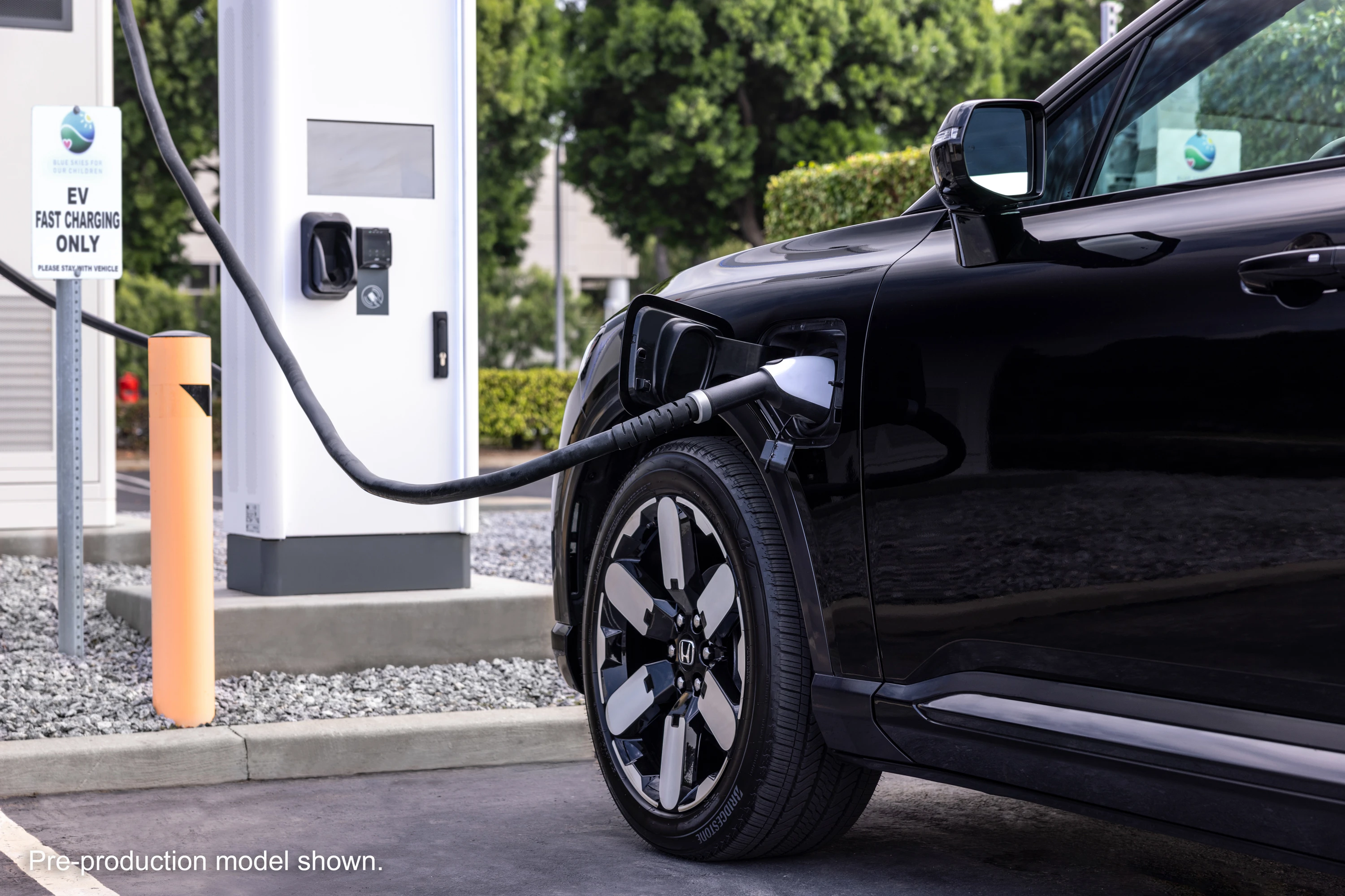 Honda Prologue AWD charging view
