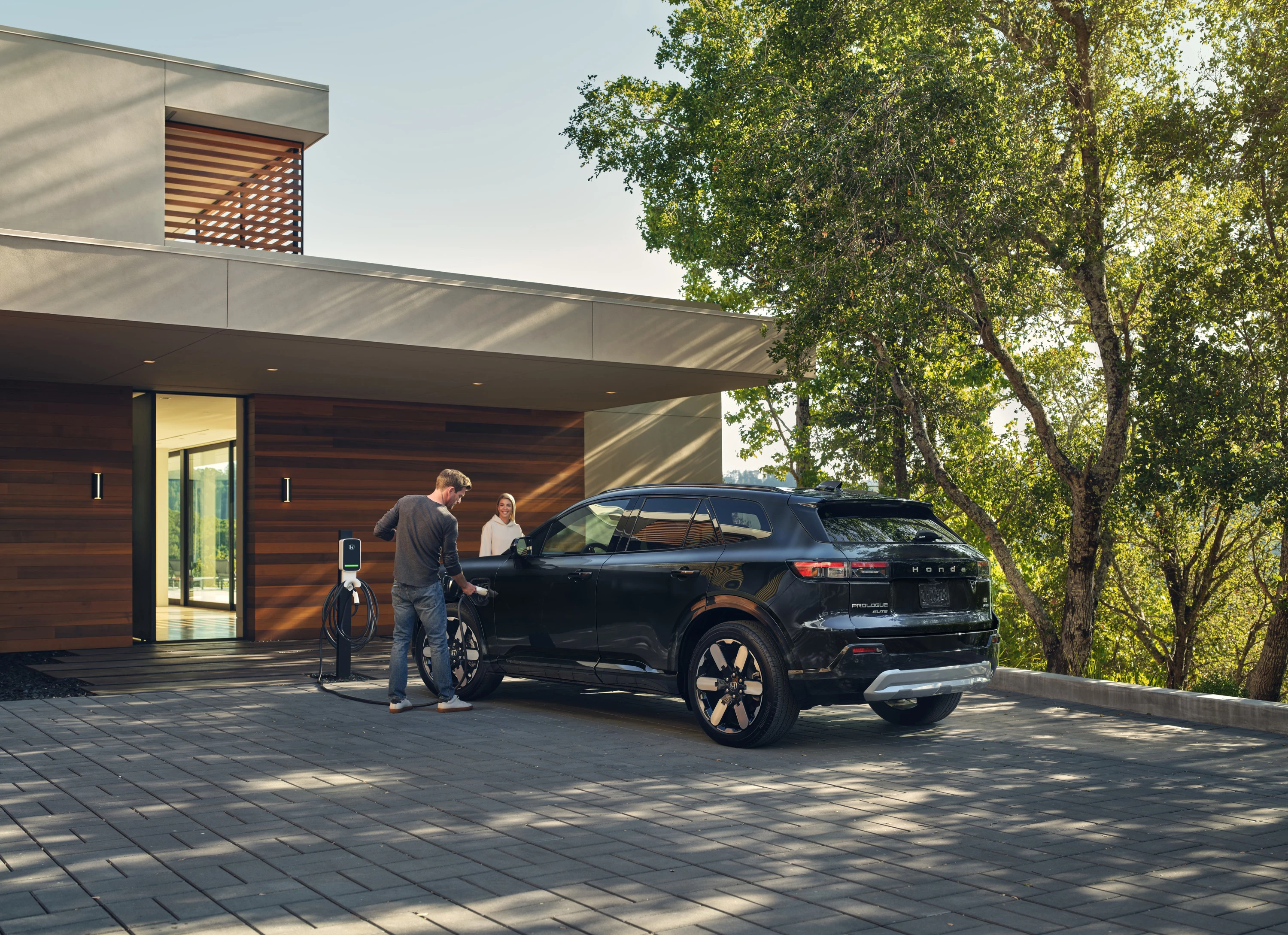 Honda Prologue AWD charging view