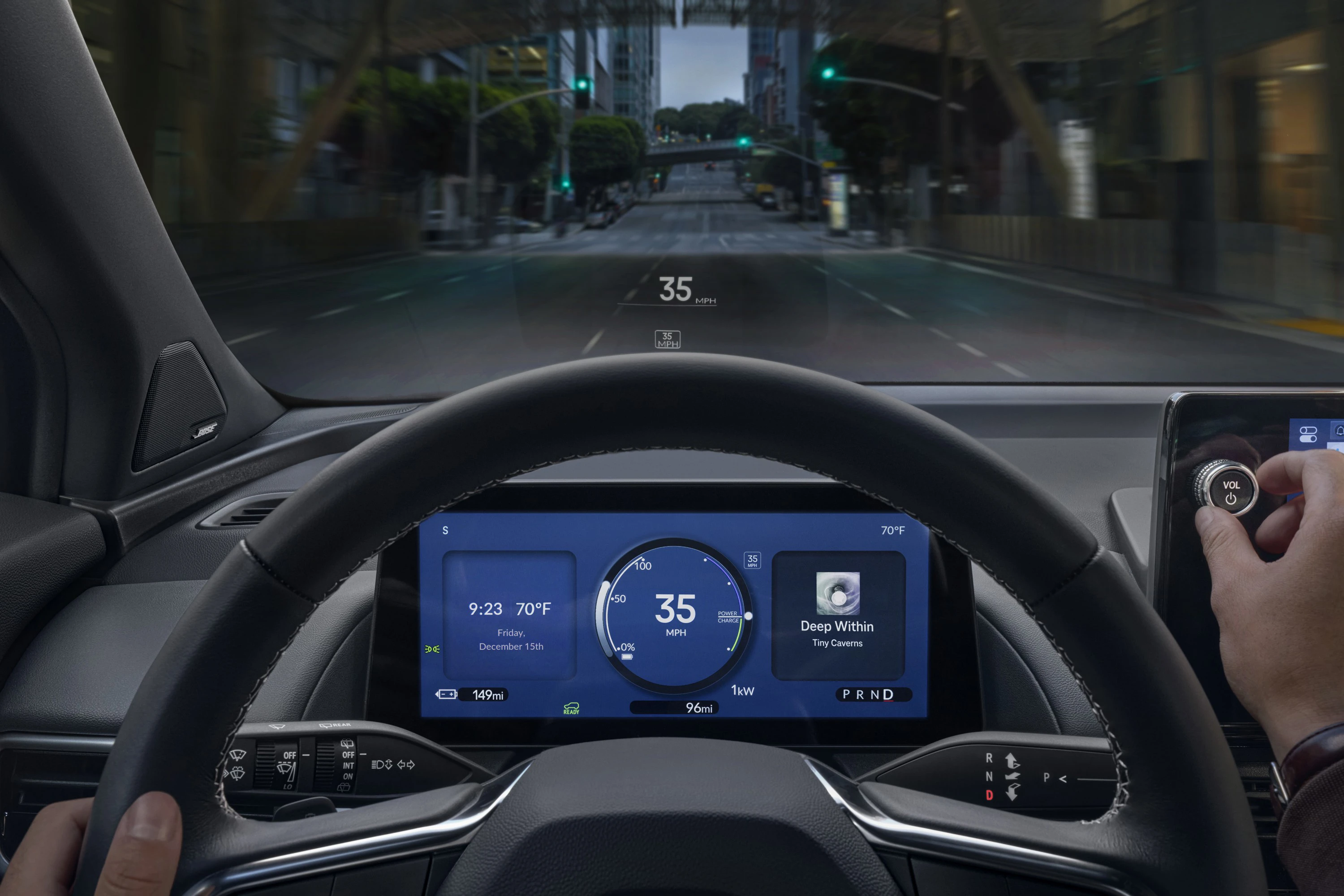 Honda Prologue FWD screens view
