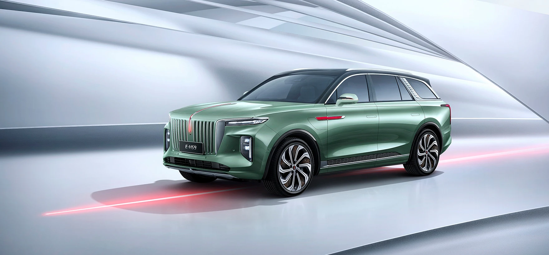 Hongqi E-HS9 Exclusive+ exterior view