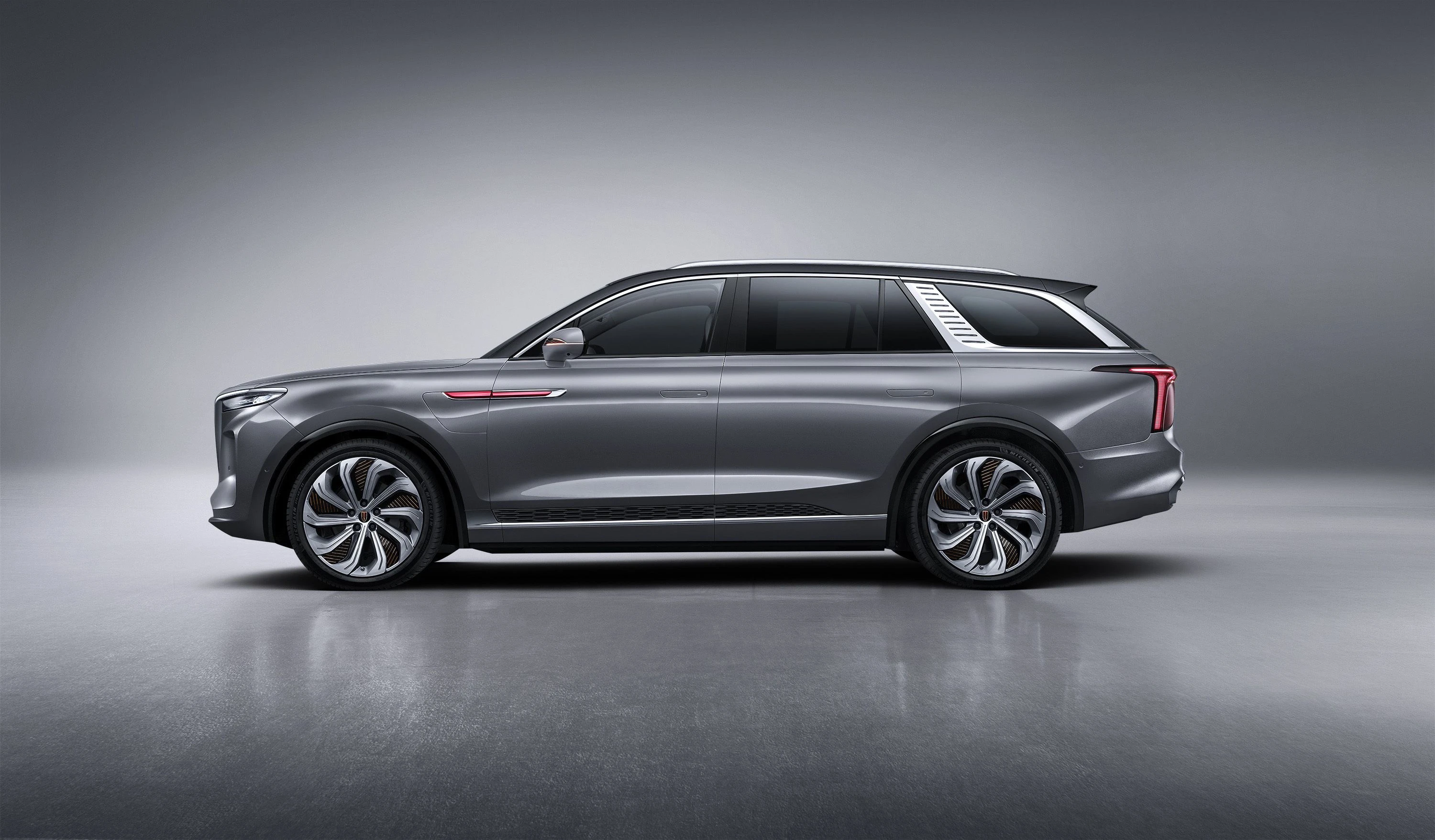 Hongqi E-HS9 Premium exterior view