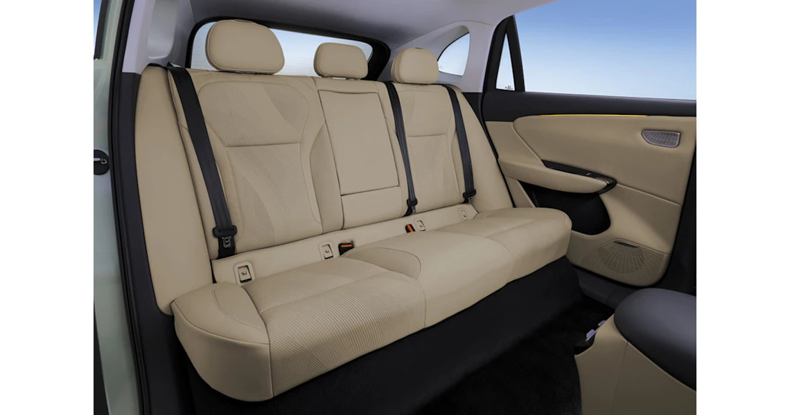 Hongqi EHS5 AWD secondrowseats view