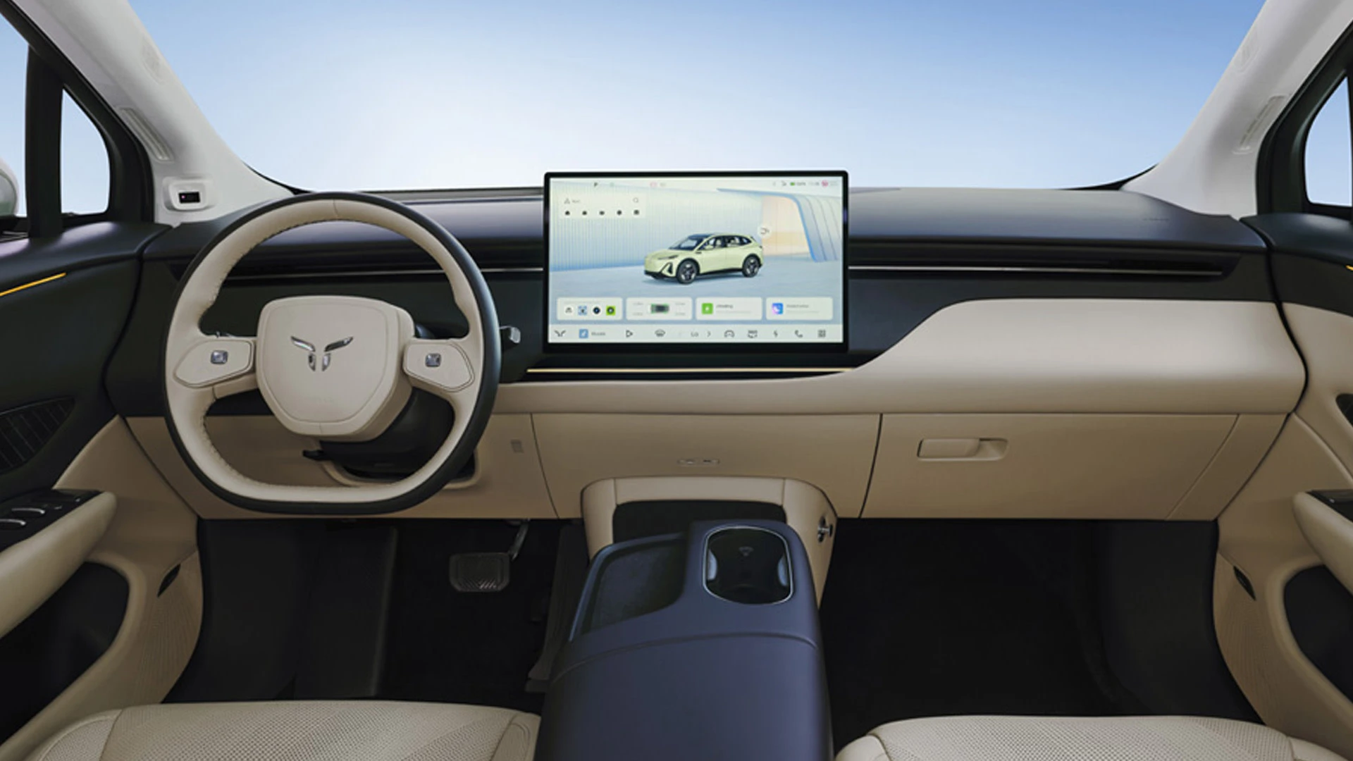 Hongqi EHS5 AWD interior view