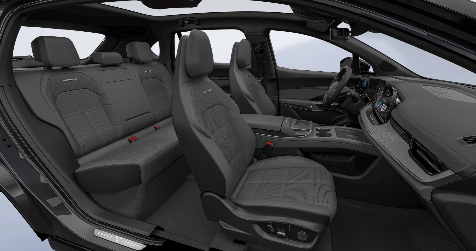 Hongqi EHS7 85kWh AWD interior view