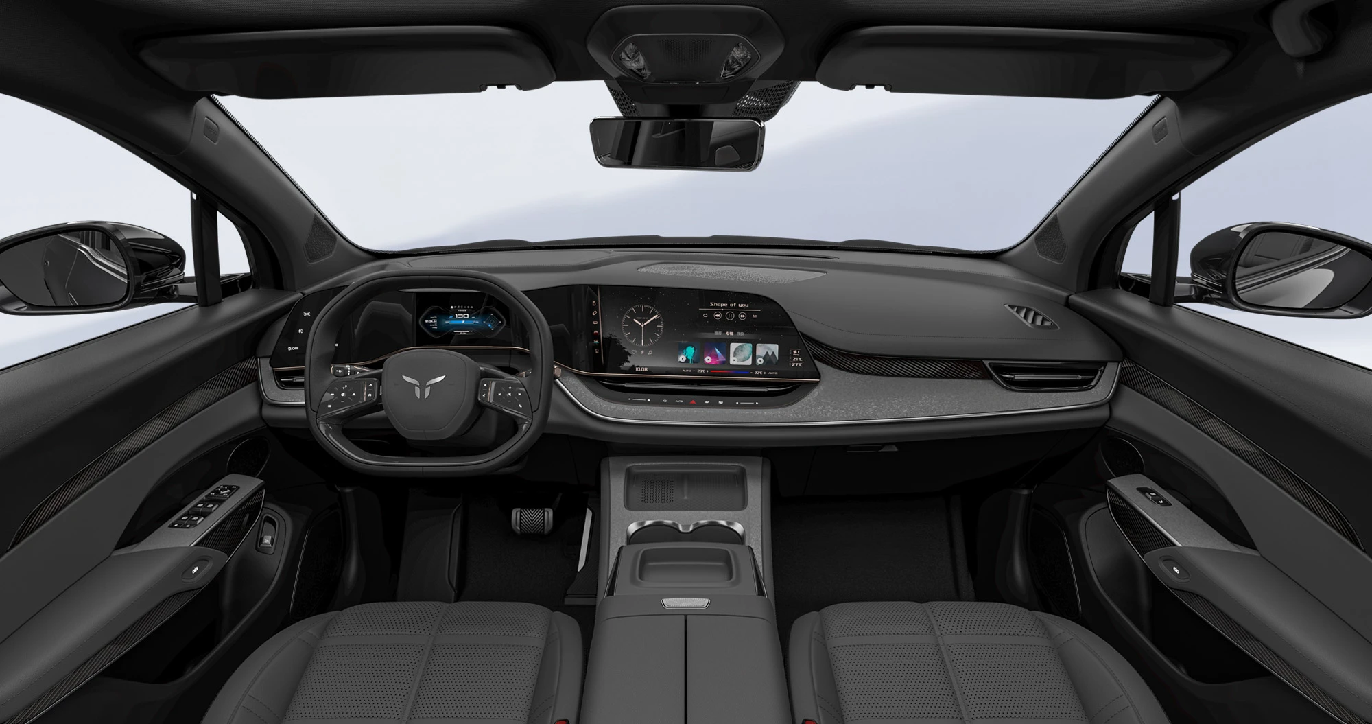 Hongqi EHS7 85kWh RWD interior view