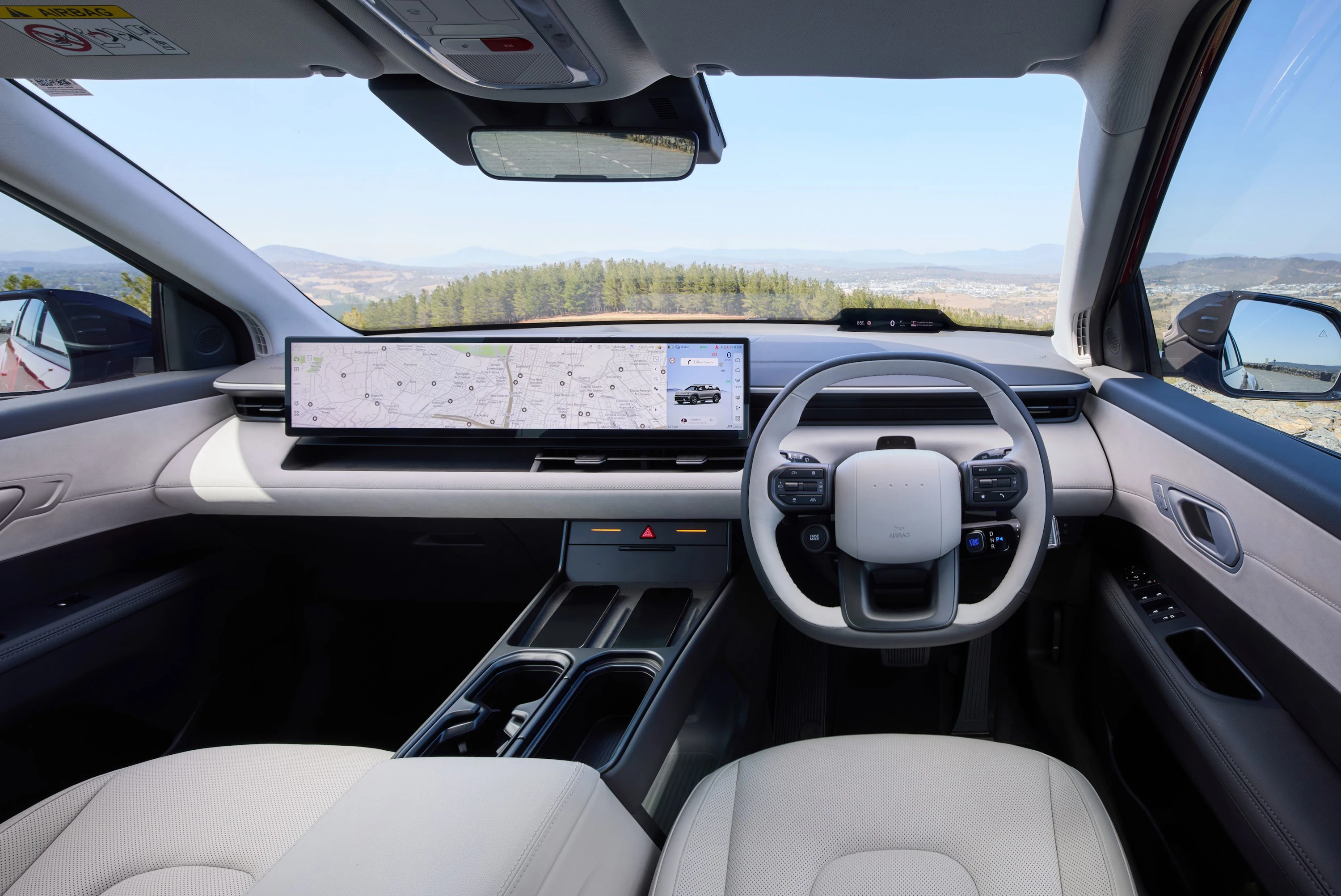 Hyundai Elexio 64.2 kWh FWD interior view