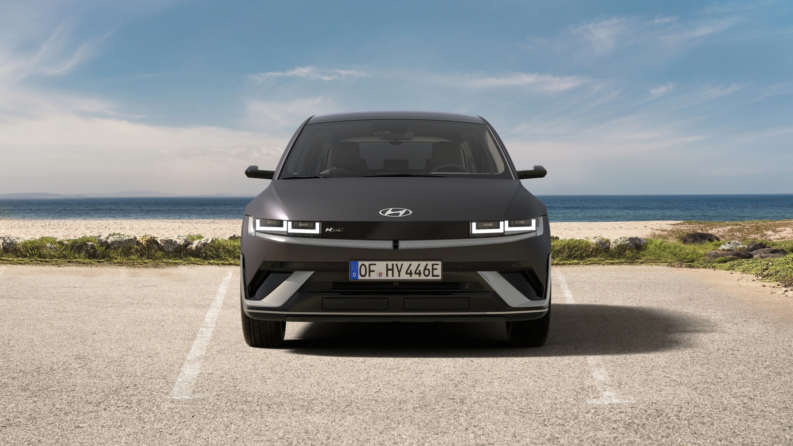 Hyundai Ioniq 5 Long Range RWD headlights view
