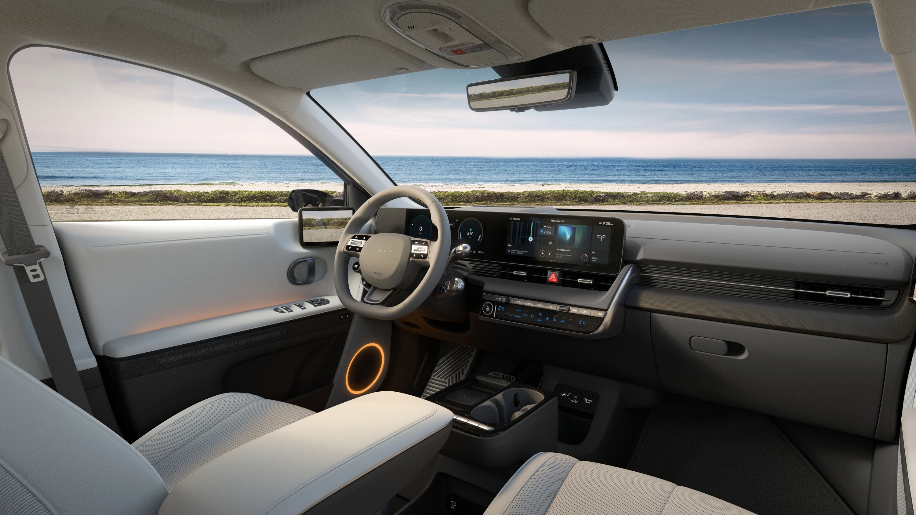 Hyundai Ioniq 5 Long Range RWD interior view