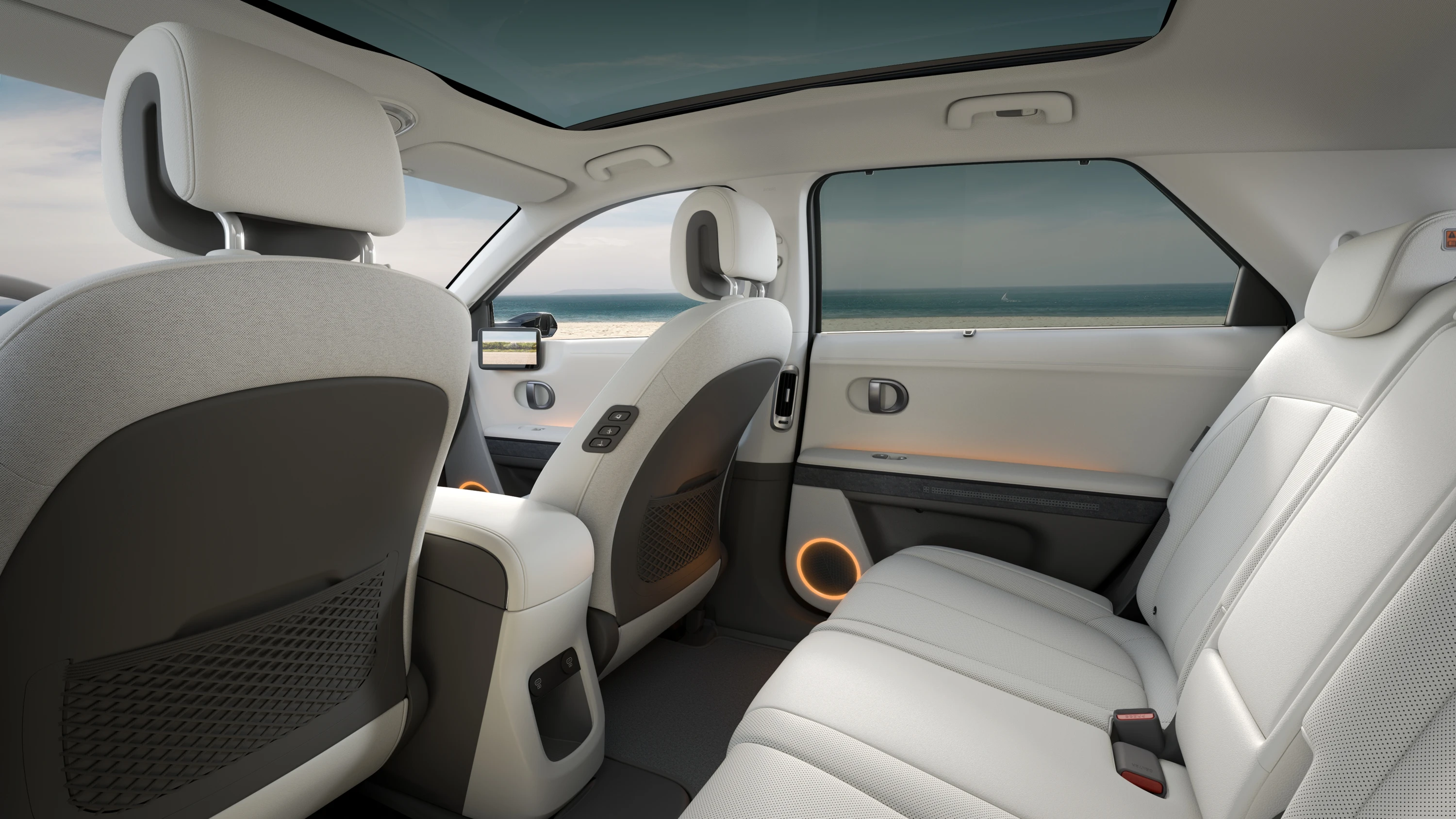 Hyundai Ioniq 5 Long Range RWD secondrowseats view