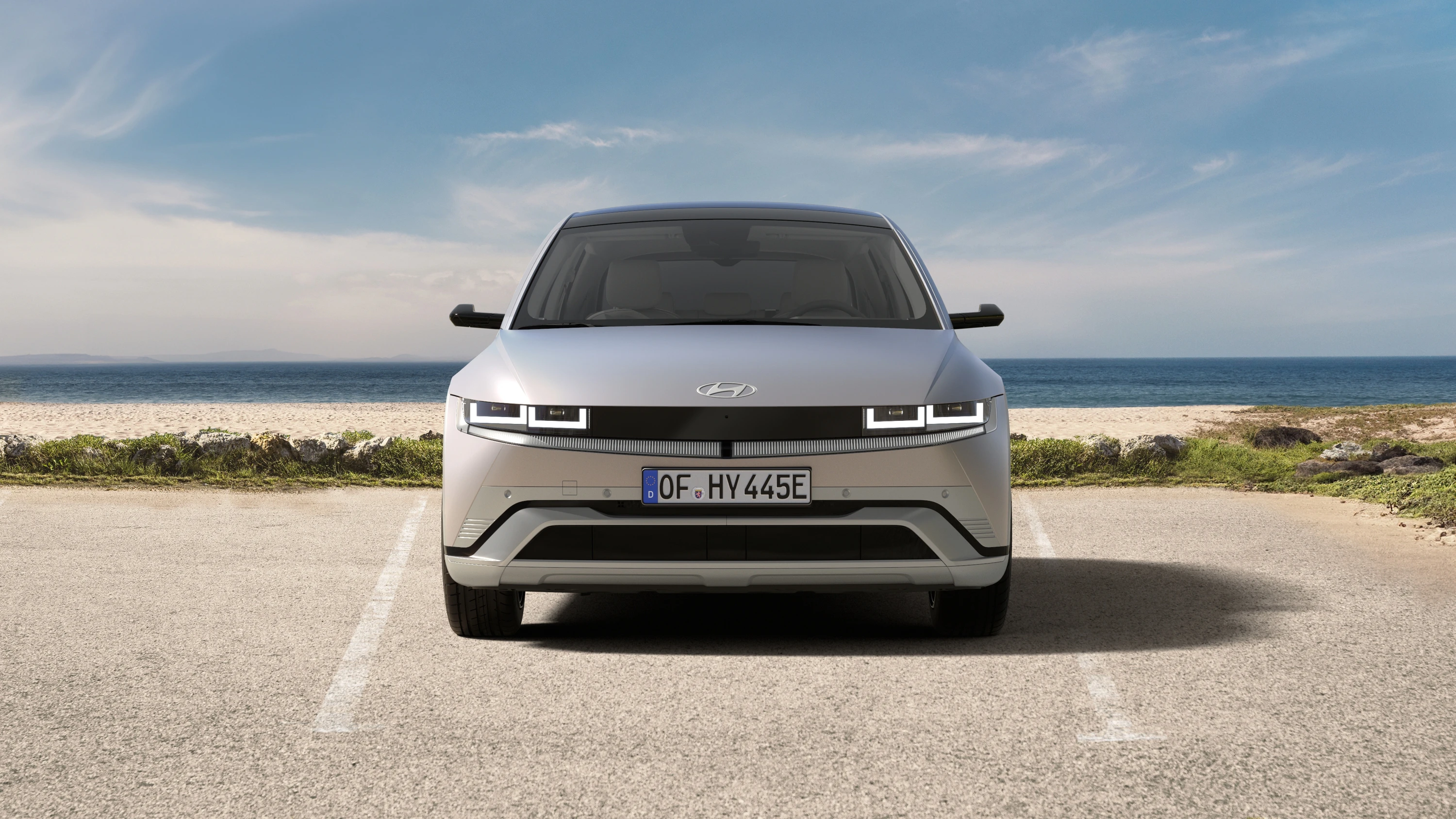 Hyundai Ioniq 5 Long Range RWD headlights view