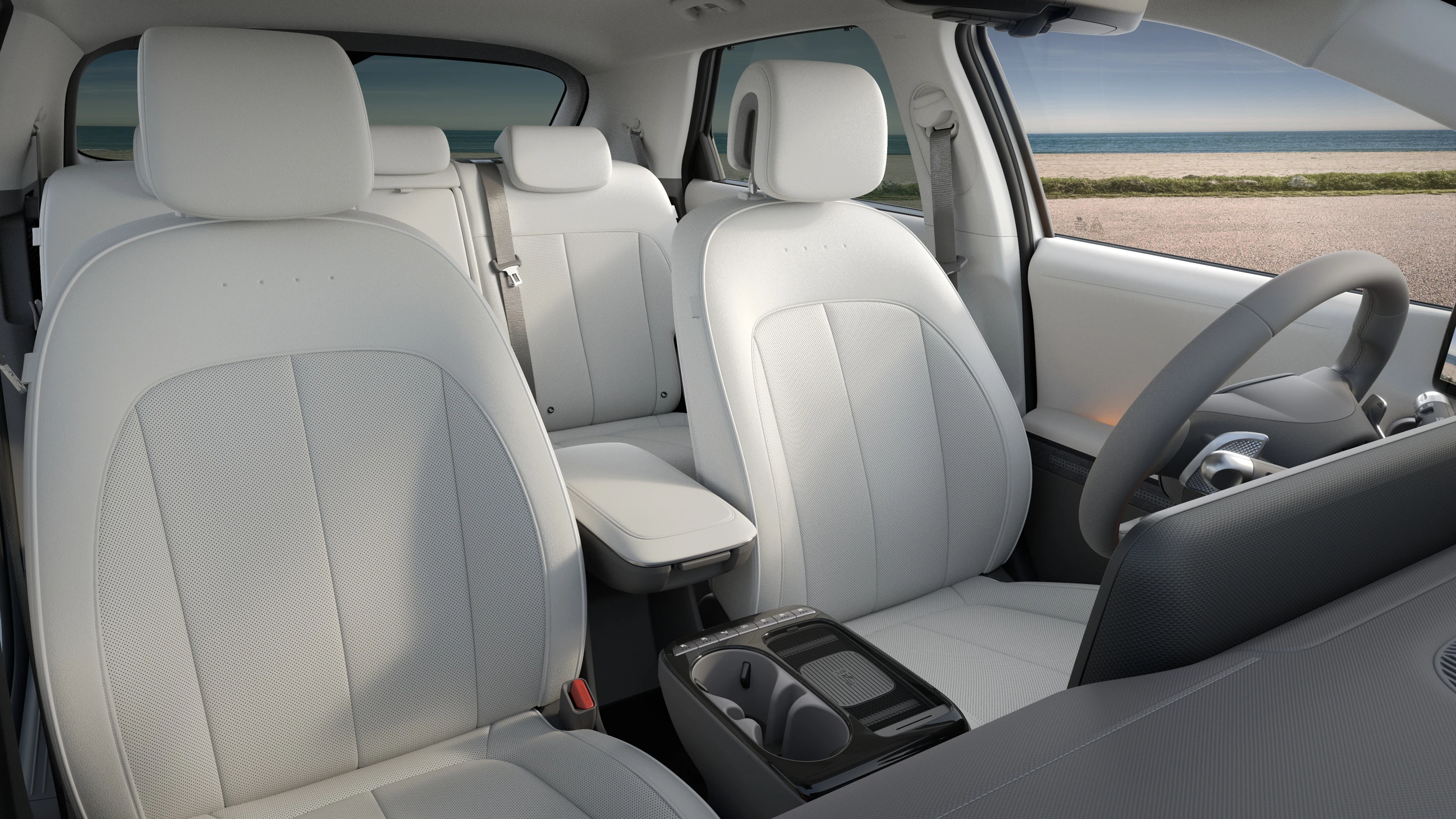 Hyundai IONIQ 5 Standard Range RWD frontseats view