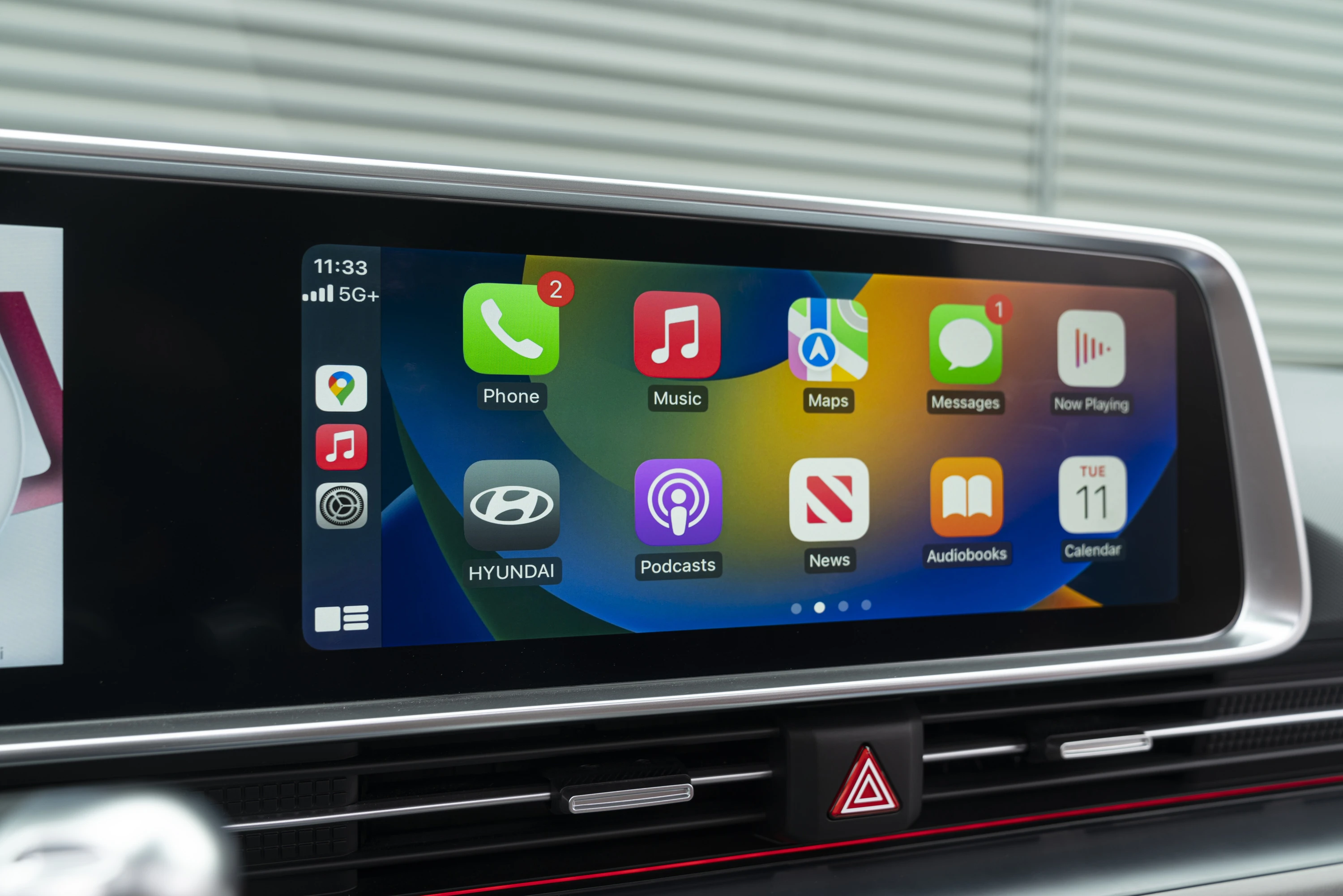 Hyundai Ioniq 6 Long Range RWD screens view