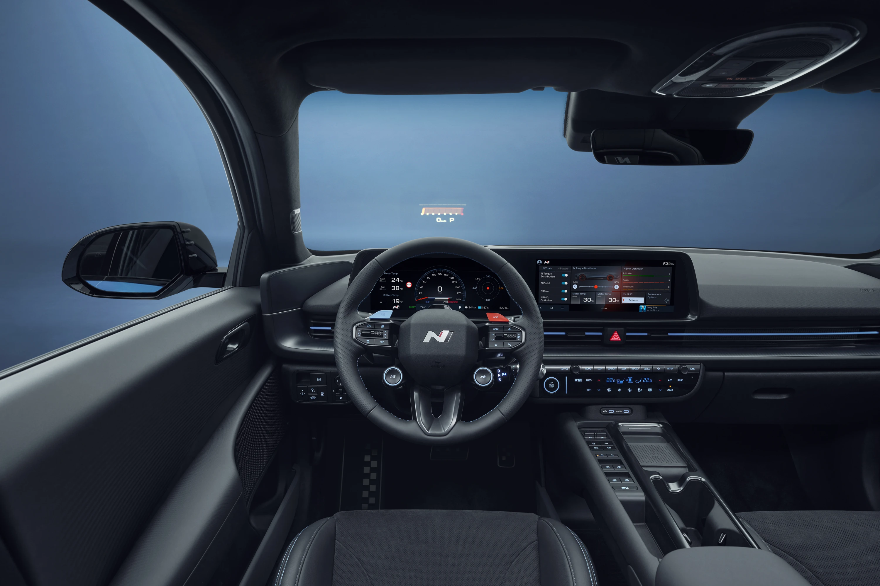 Hyundai IONIQ 6 N interior view