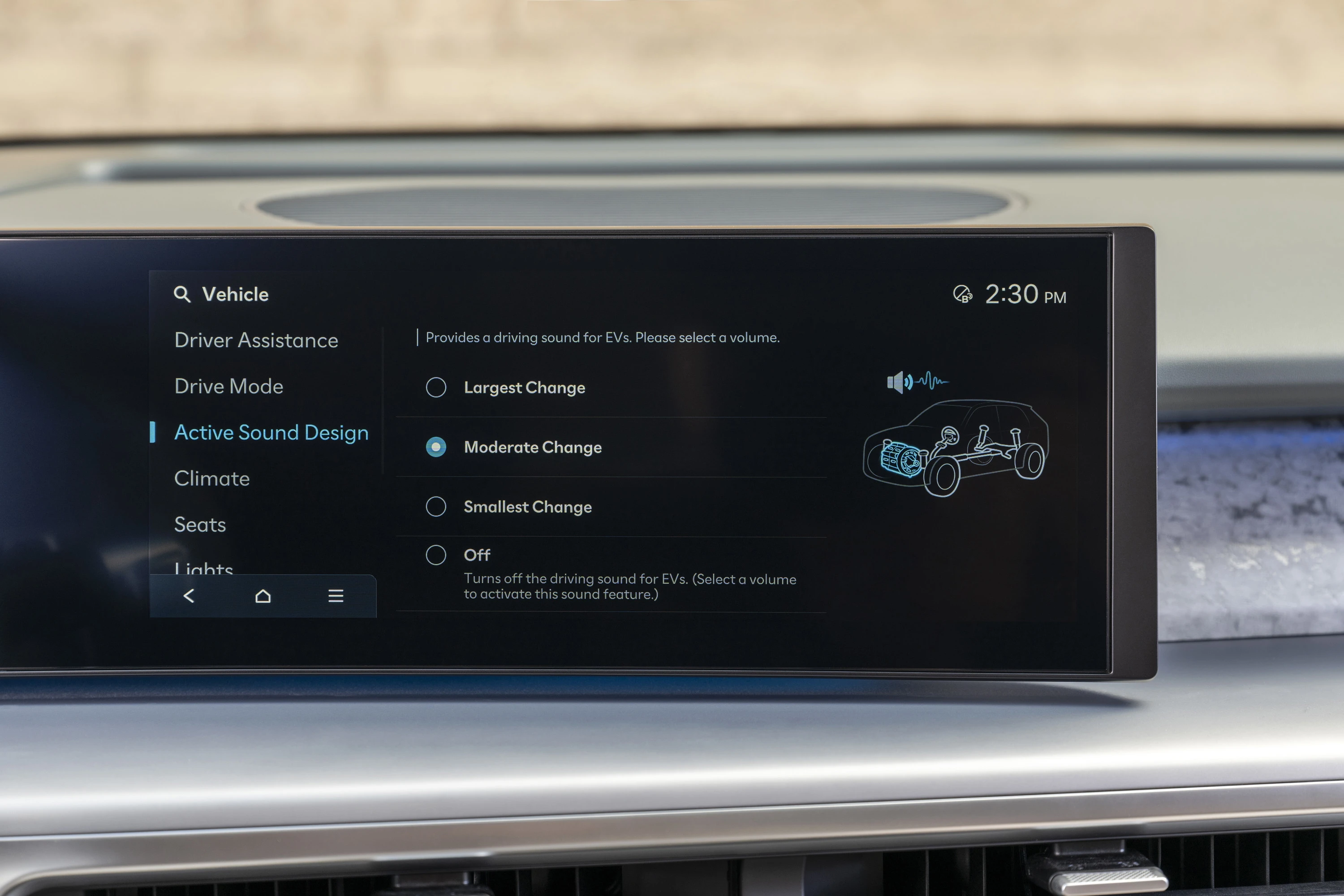 Hyundai IONIQ 9 RWD Long Range screens view