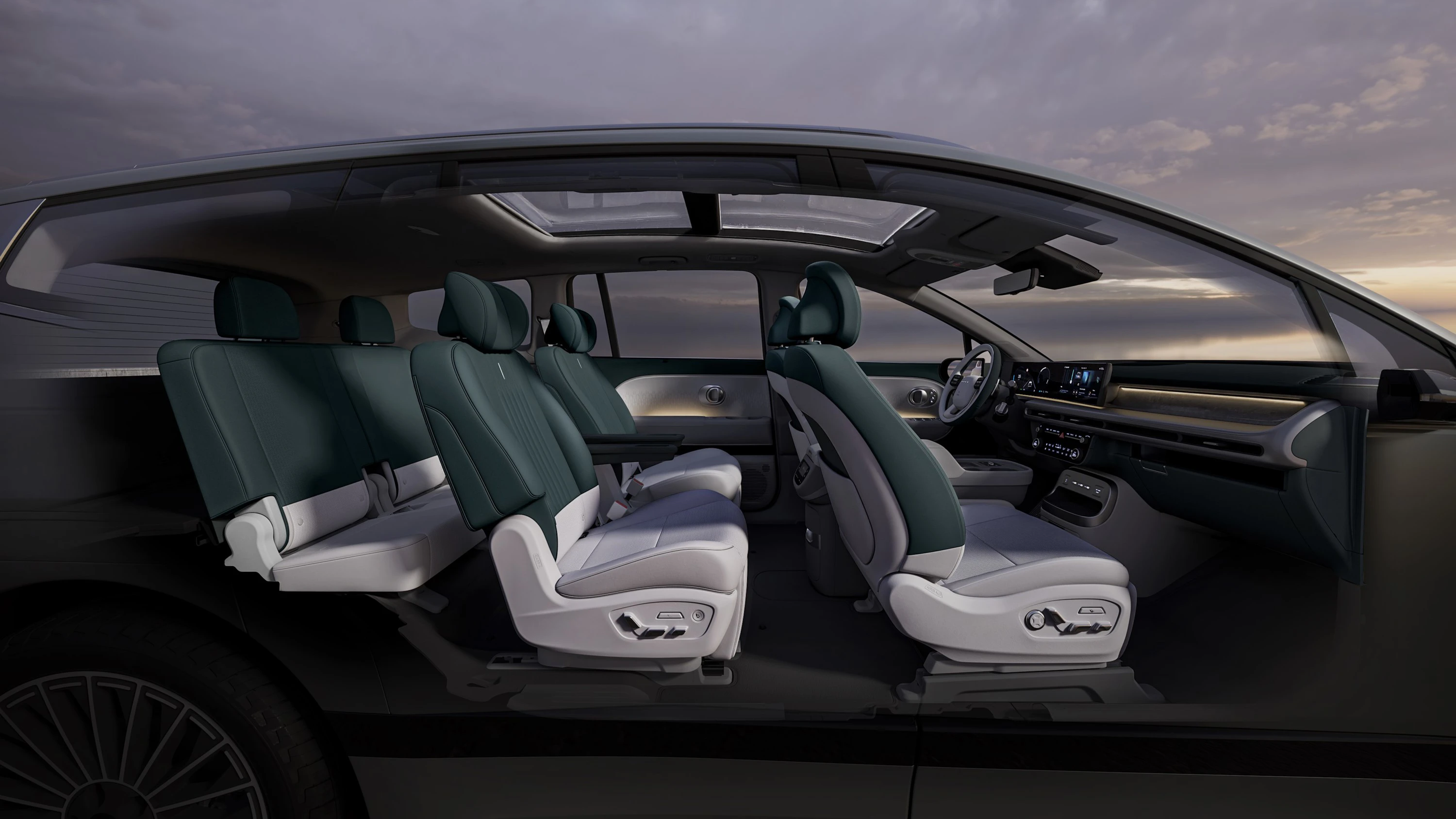 Hyundai IONIQ 9 RWD Long Range seats view