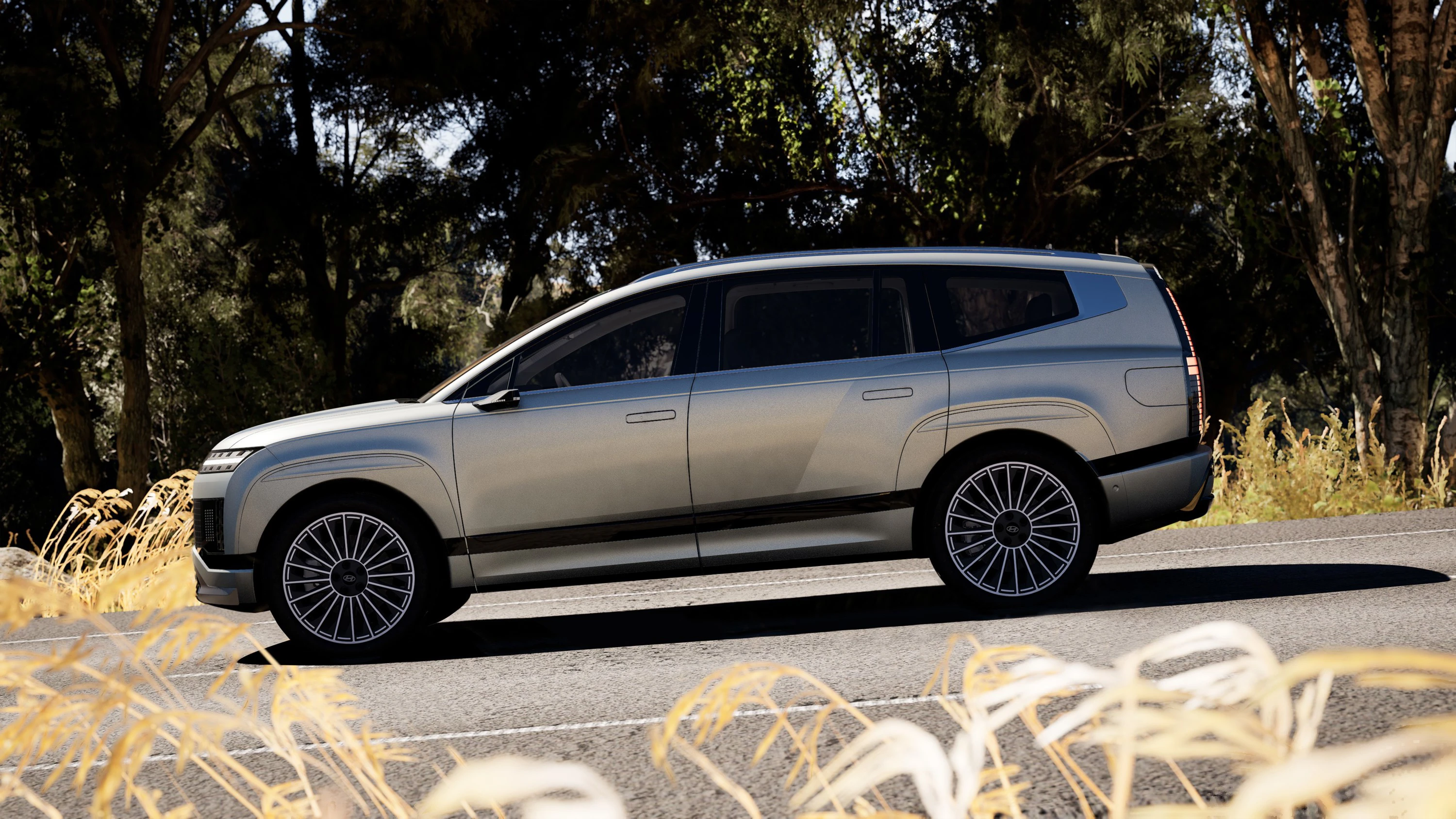 Hyundai IONIQ 9 RWD Long Range exterior view
