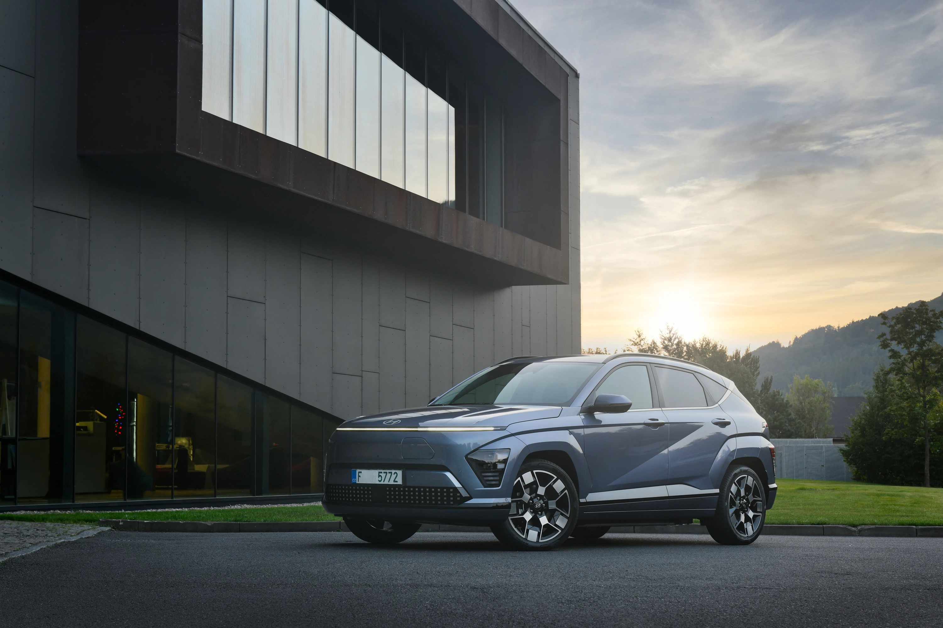 Hyundai Kona Long Range electric vehicle