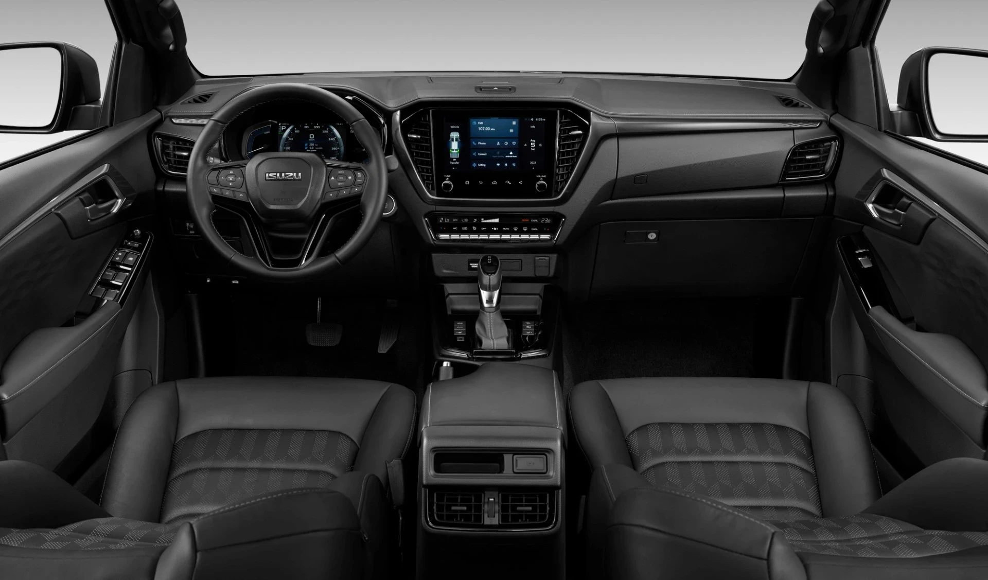 Isuzu D-Max EV Double Cab interior view