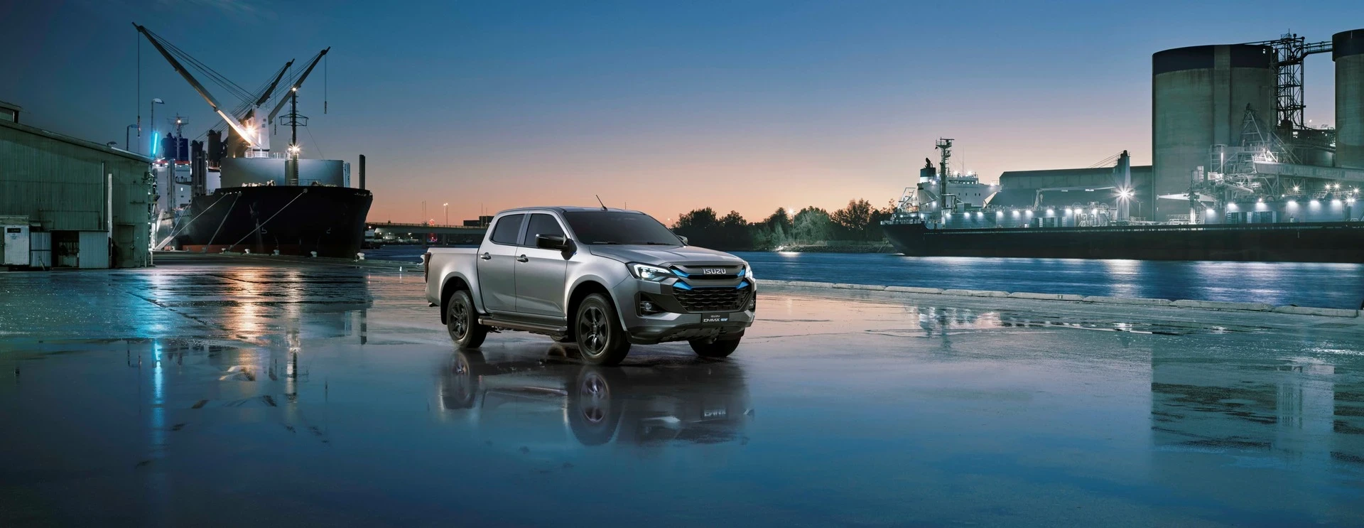 Isuzu D-Max EV Double Cab exterior view