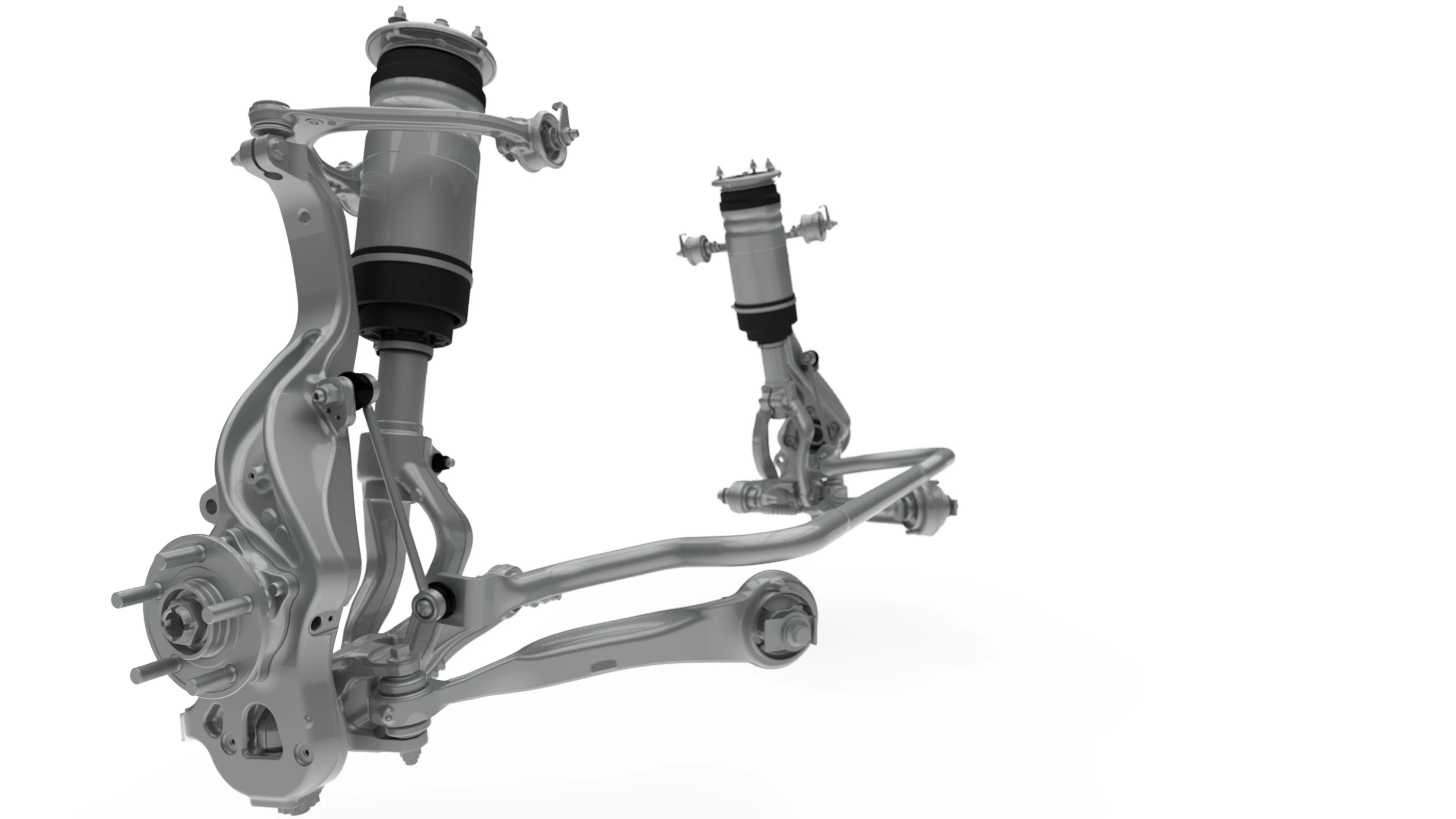 Jaguar I-Pace EV400 suspension view