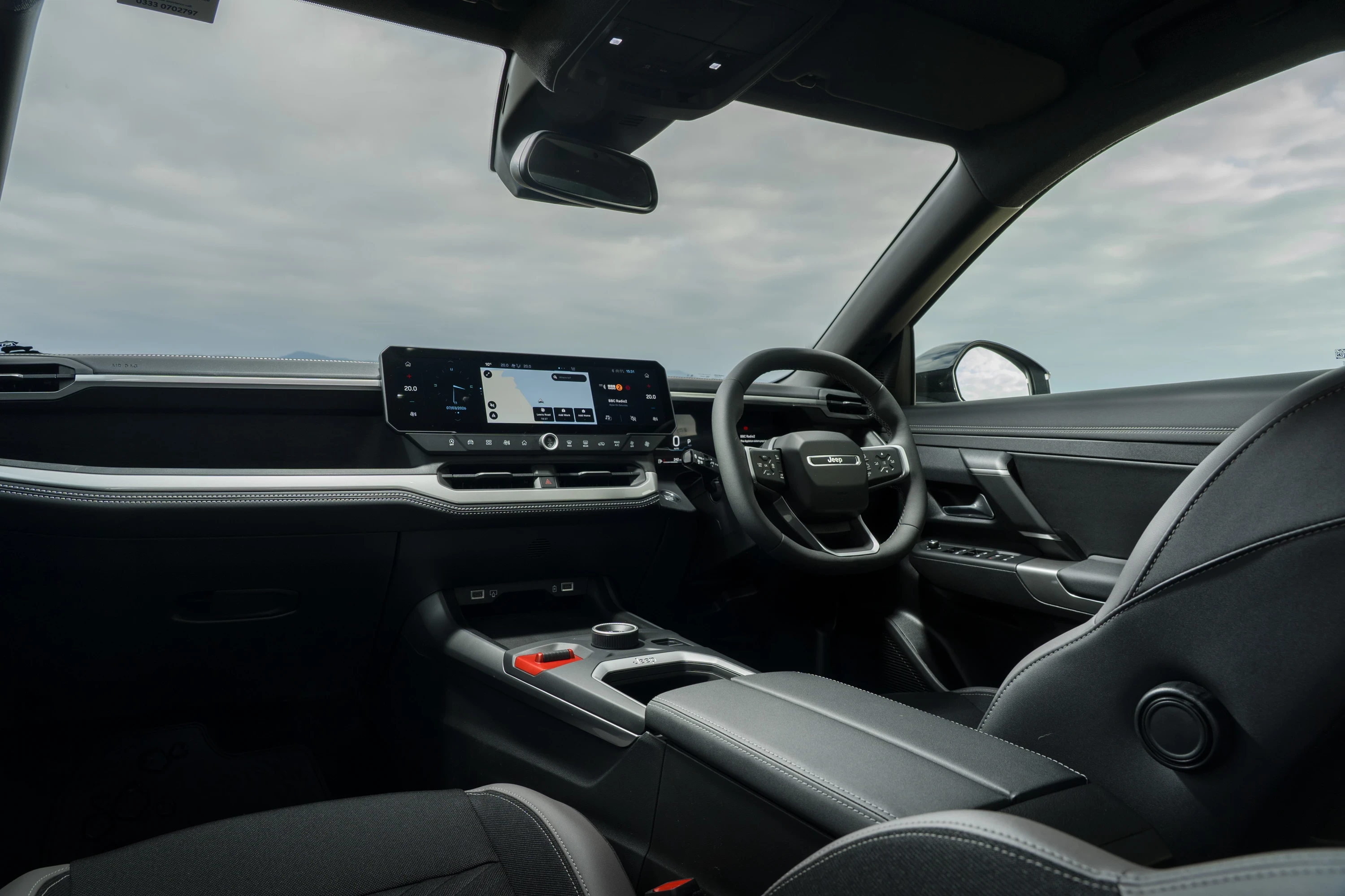 Jeep Compass Electric AWD interior view