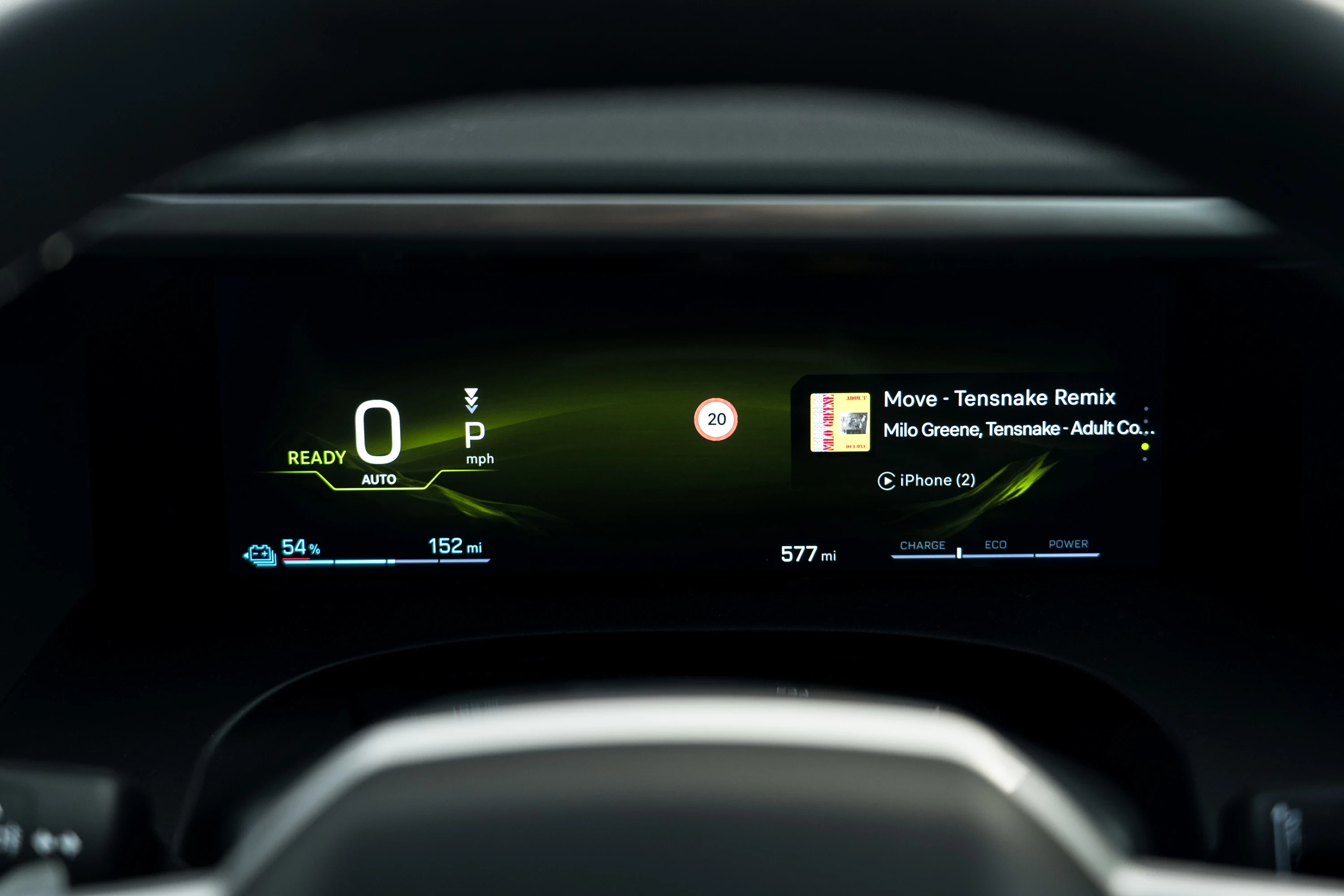 Jeep Compass Electric FWD Long Range screens view