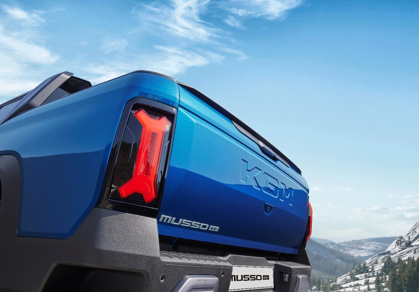 KGM Musso EV 2WD details view