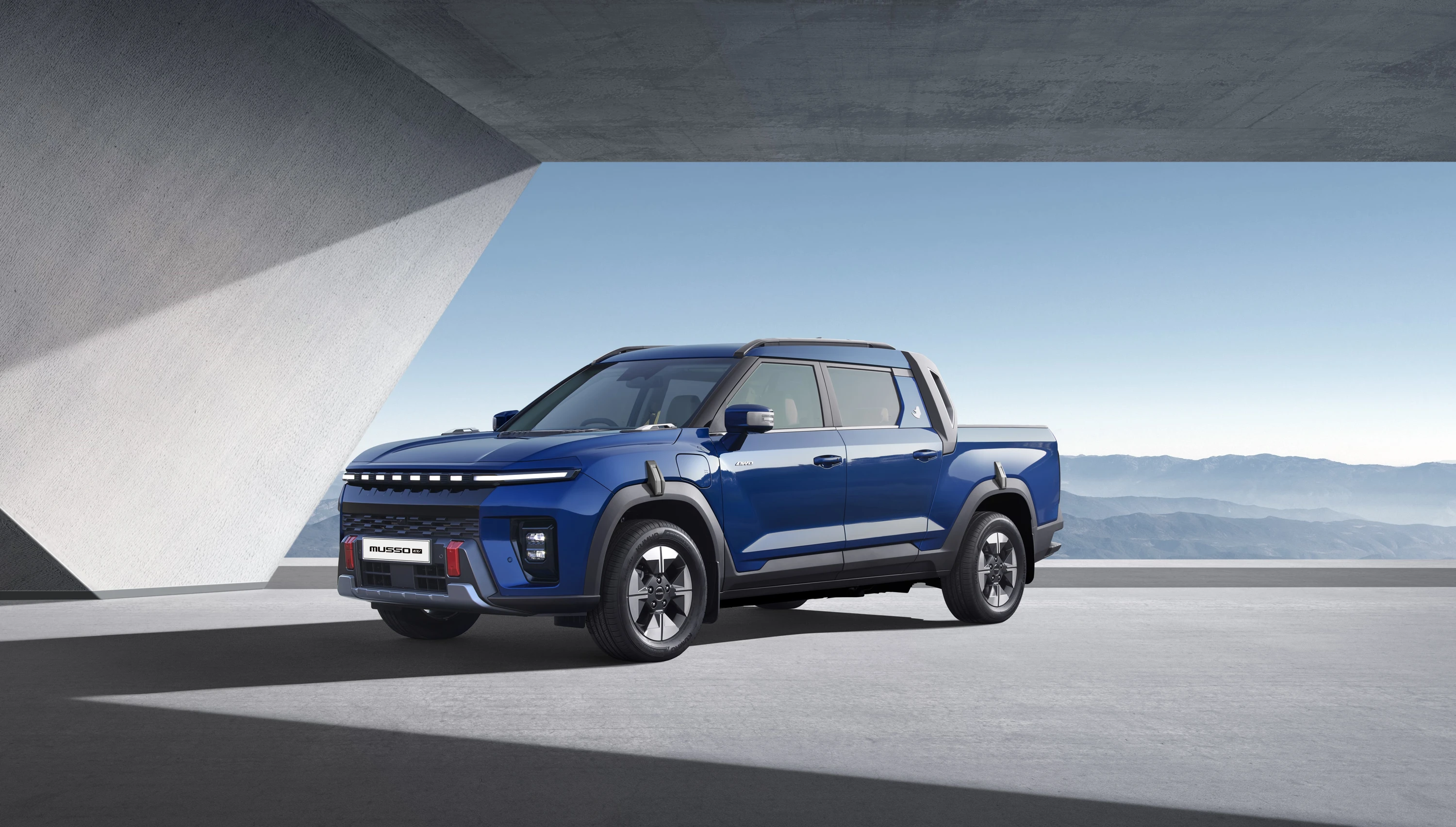 KGM Musso EV AWD electric vehicle