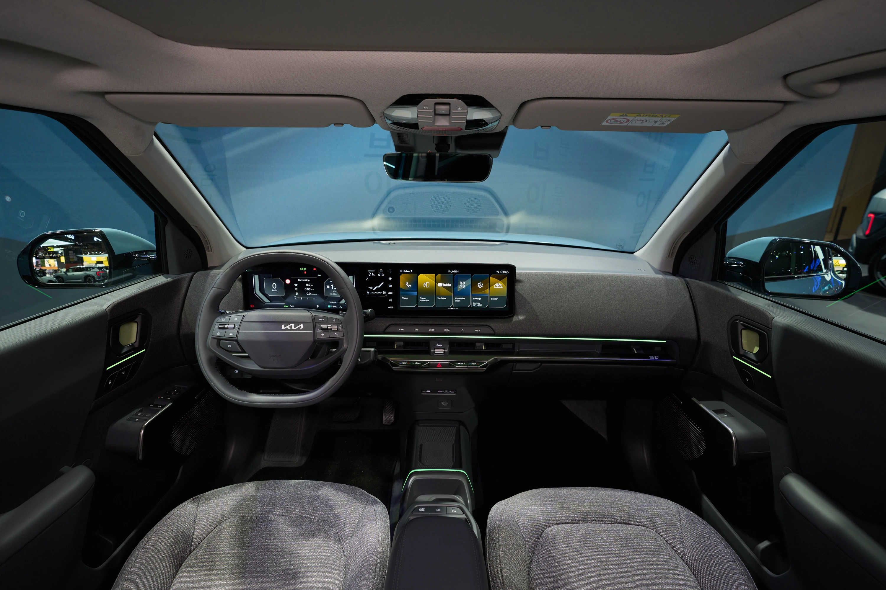 Kia EV2 Standard Range interior view