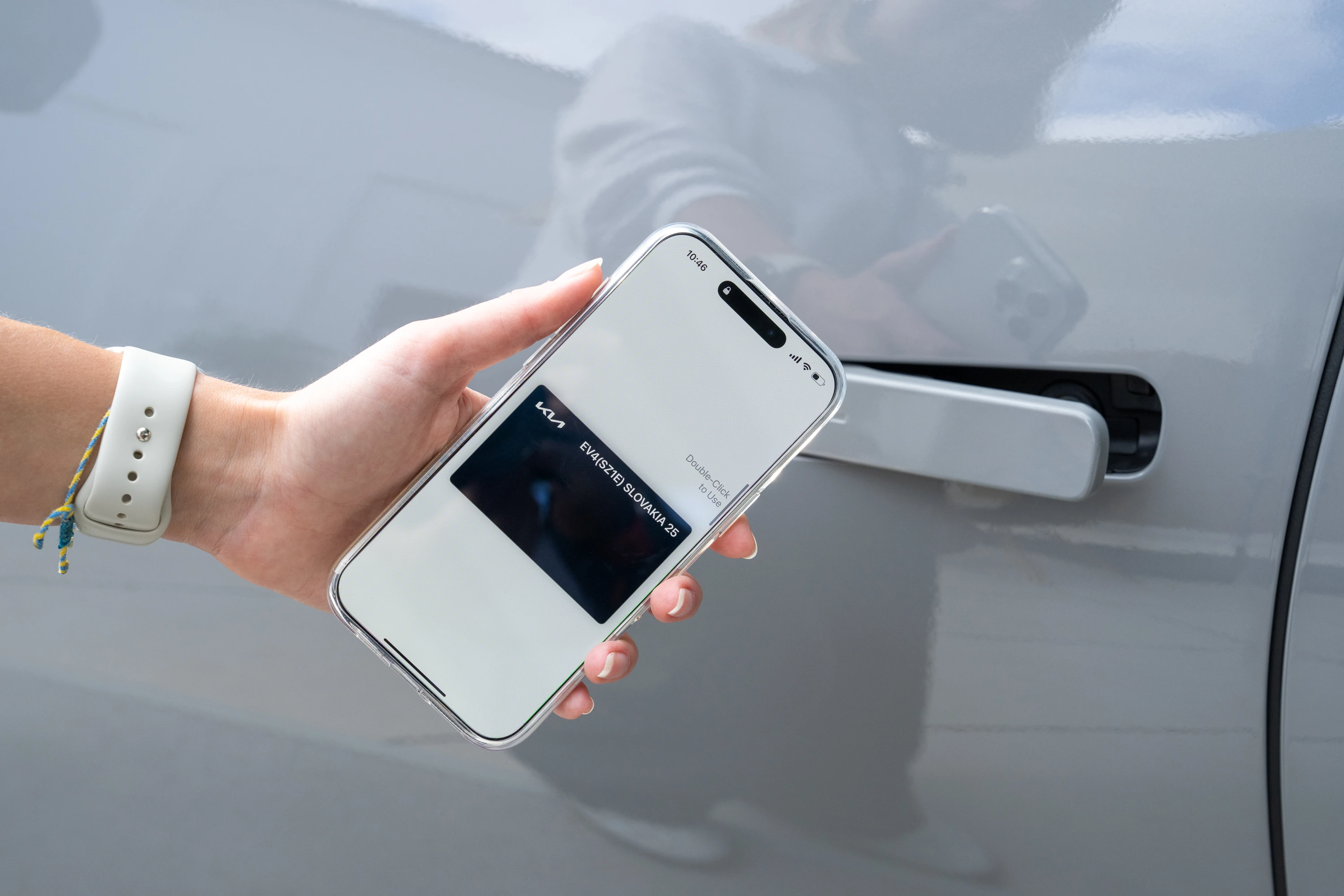 Kia EV4 Fastback Long Range app view