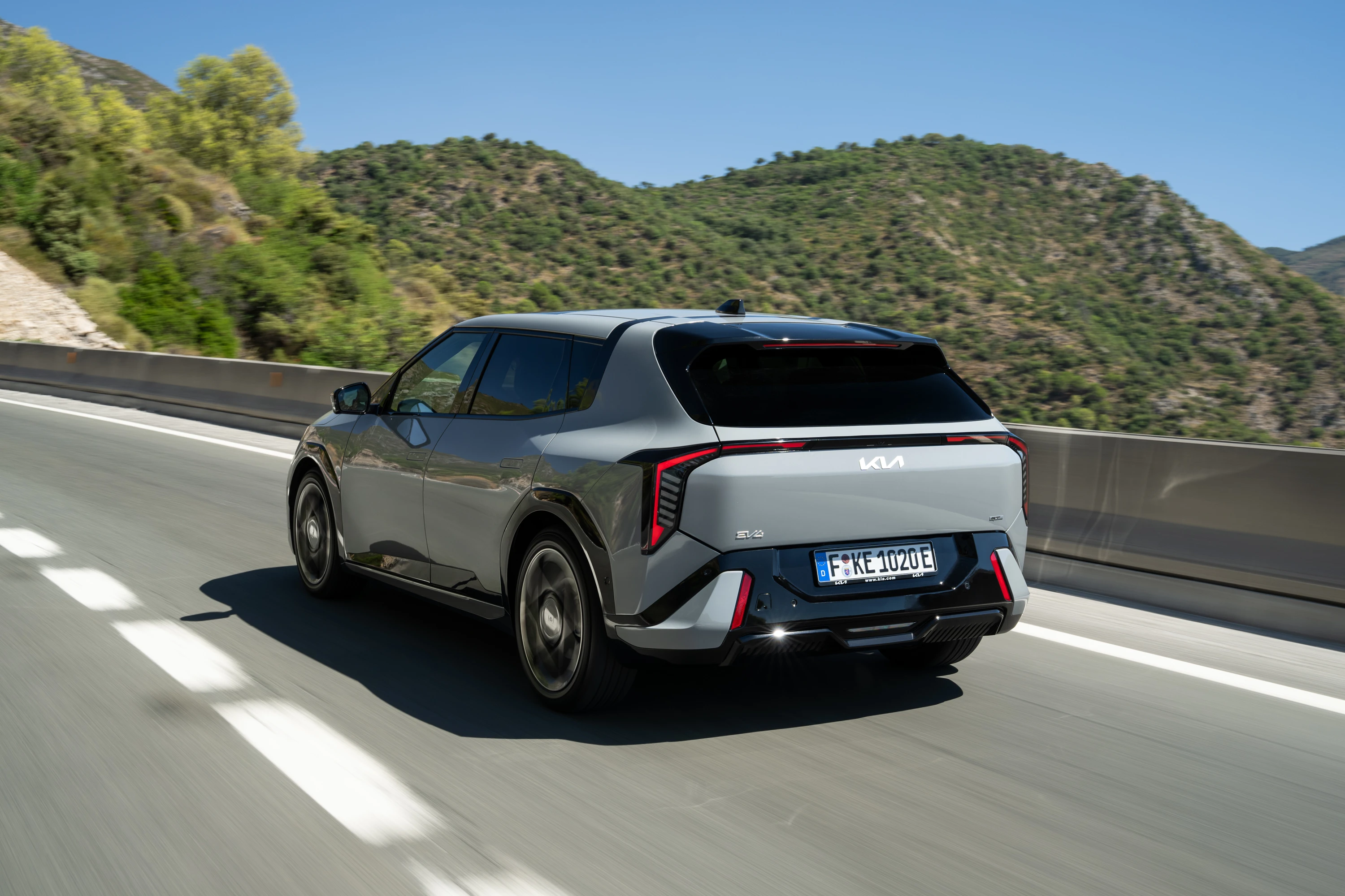Kia EV4 Hatchback GT exterior view