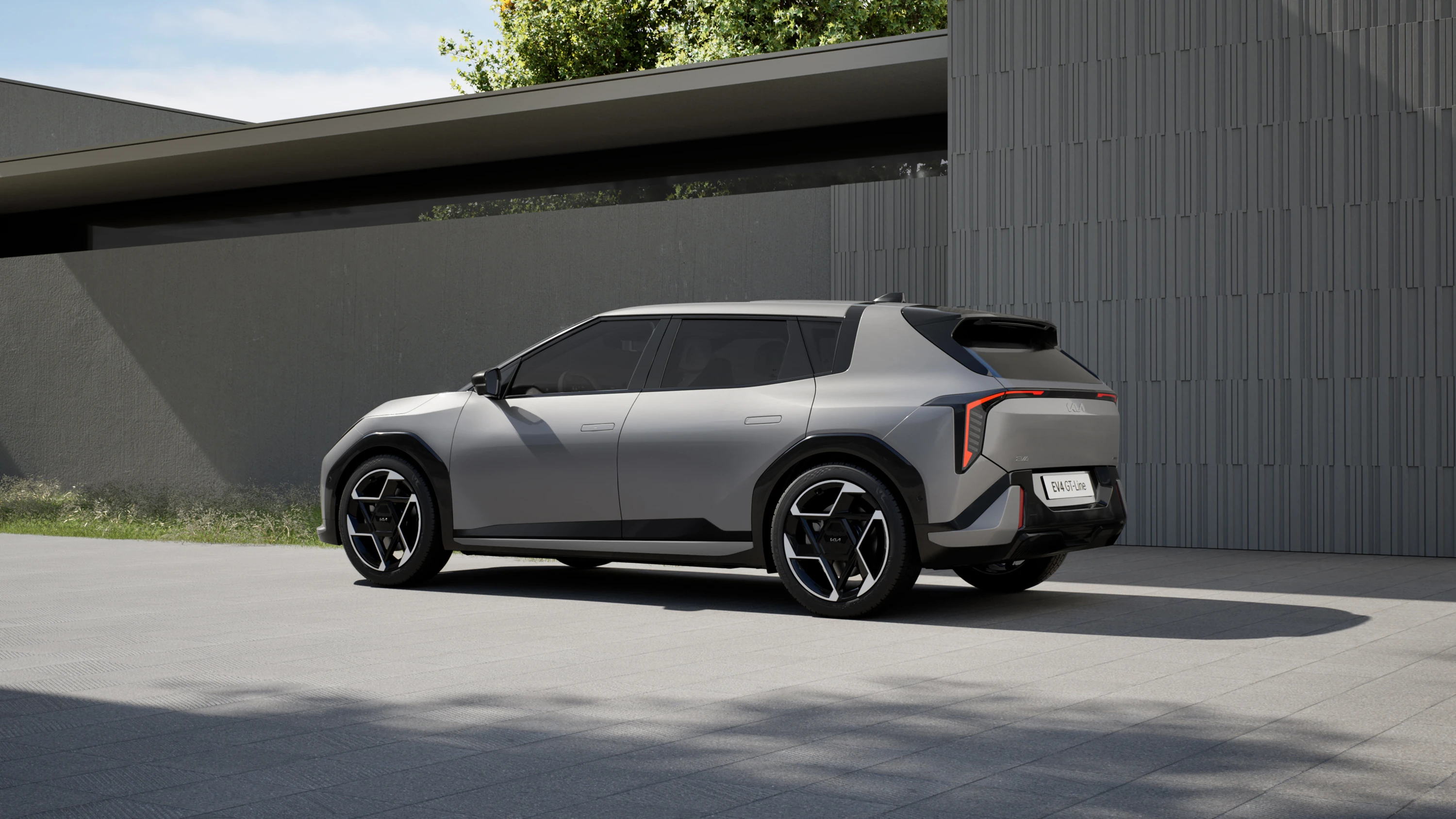 Kia EV4 Hatchback GT exterior view