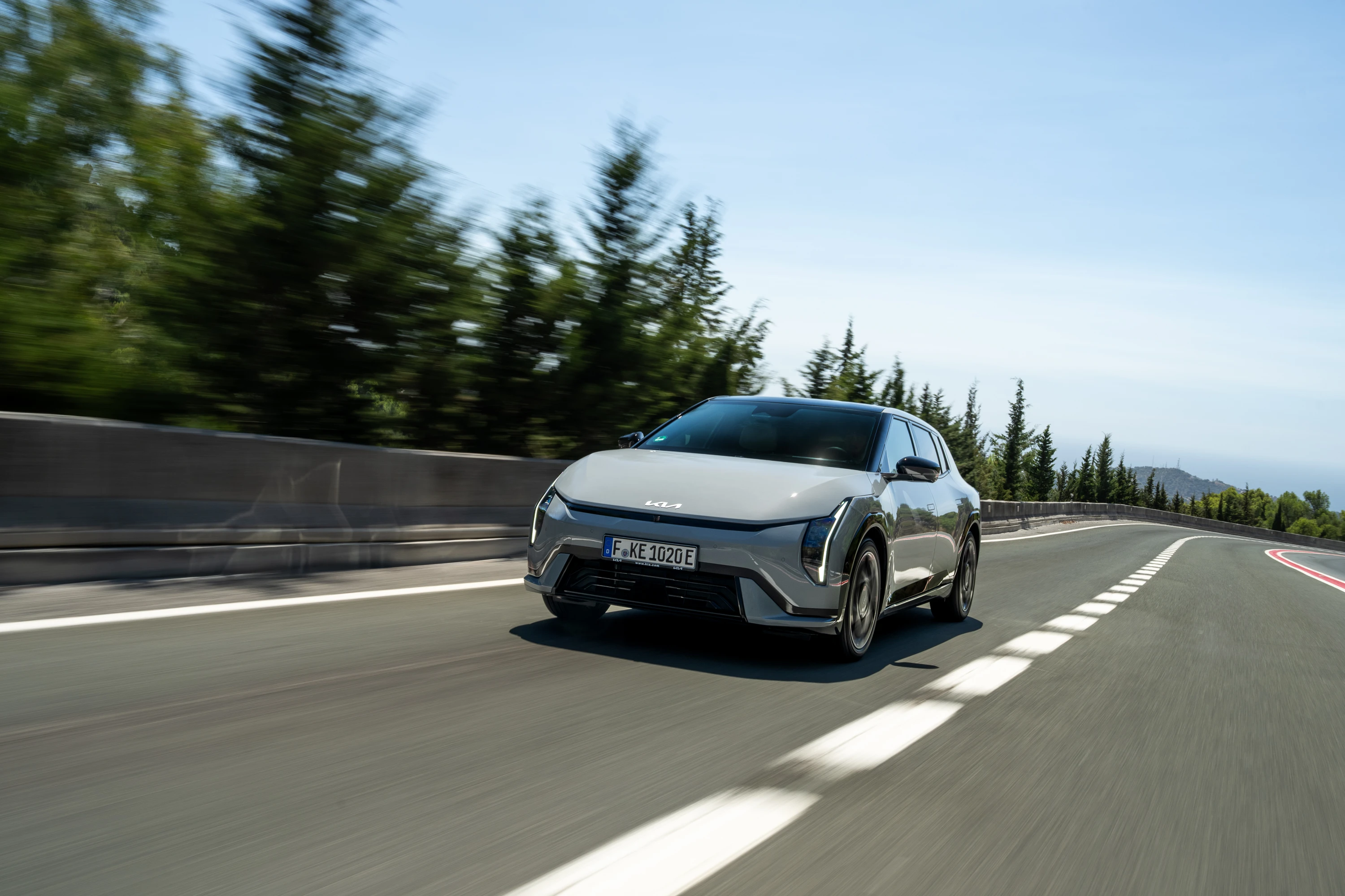 Kia EV4 Hatchback GT exterior view