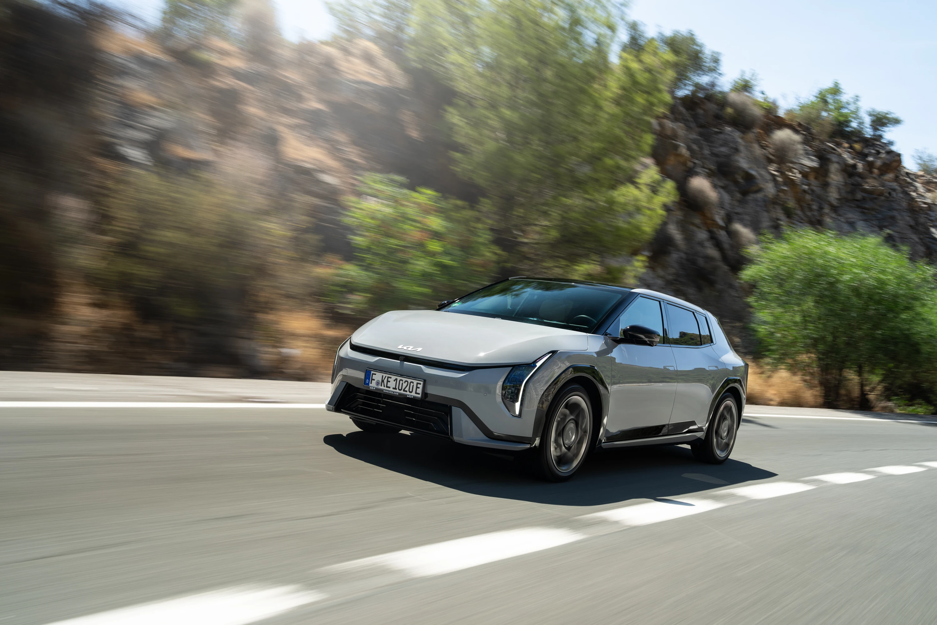 Kia EV4 Hatchback GT exterior view