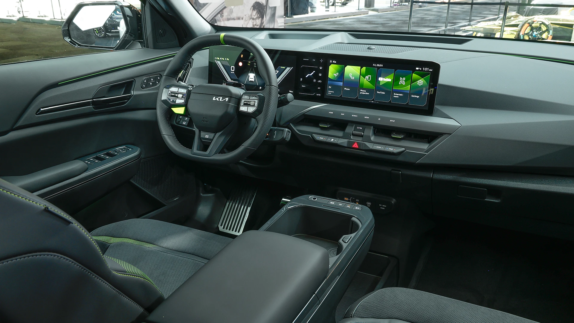 Kia EV5 GT interior view