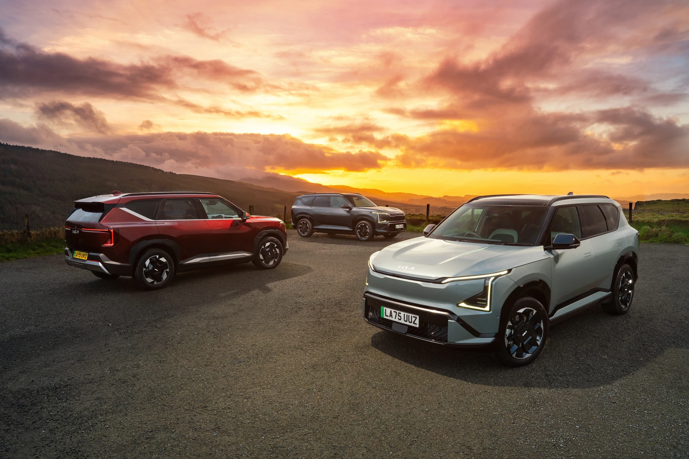 Kia EV5 Long Range AWD exterior view