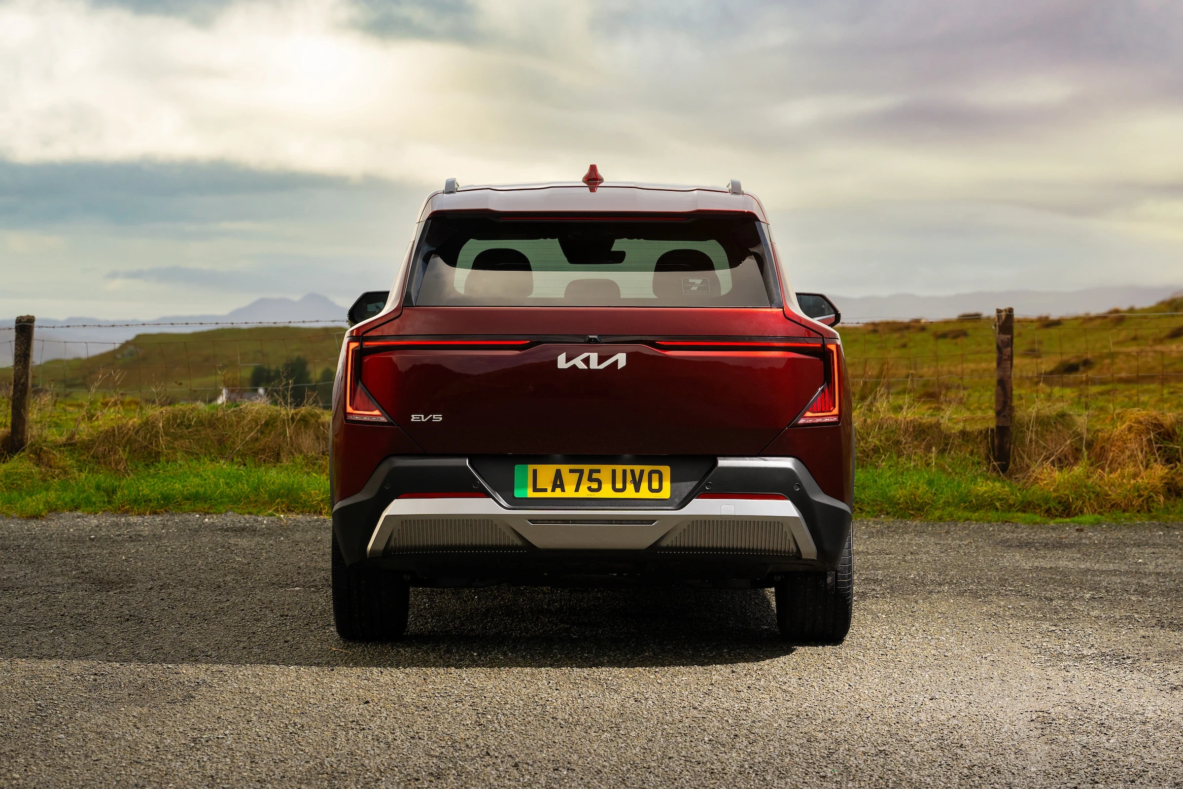 Kia EV5 Long Range AWD exterior view