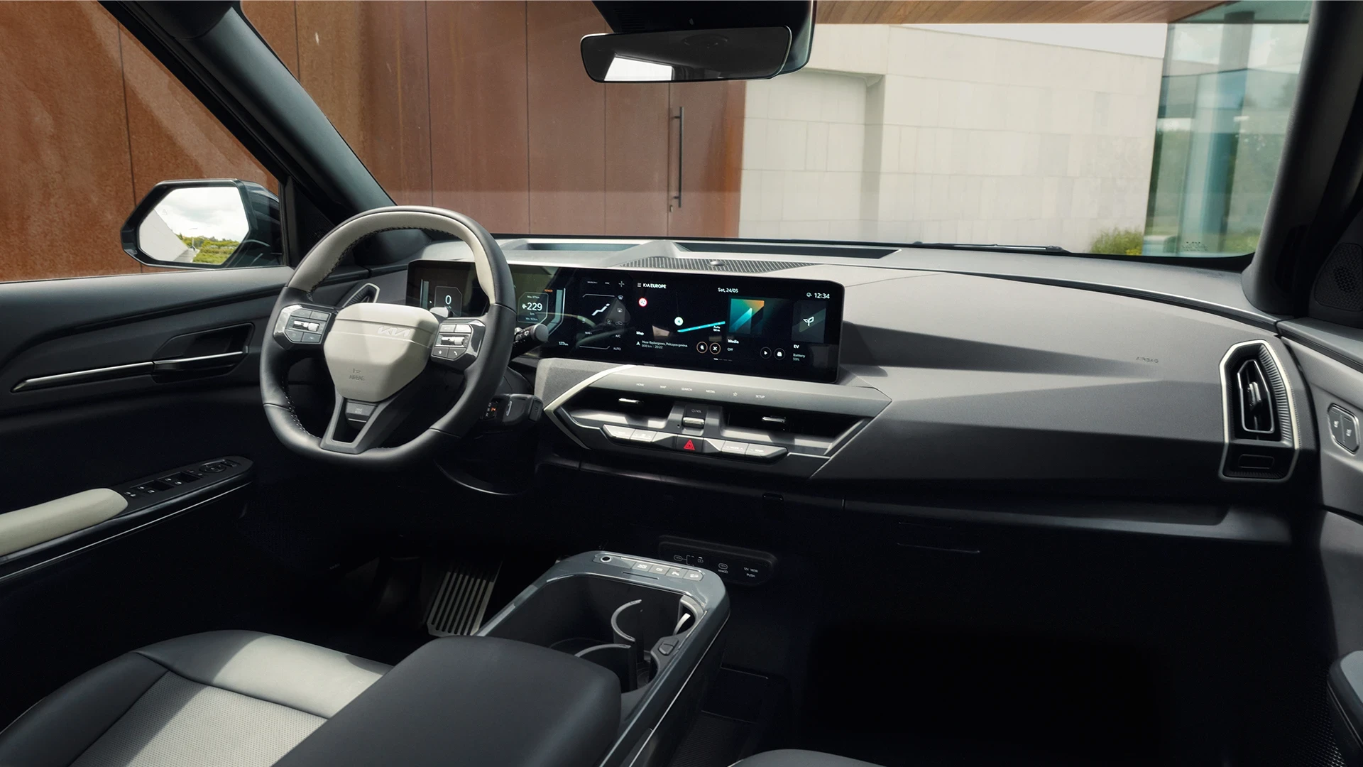 Kia EV5 Long Range AWD interior view