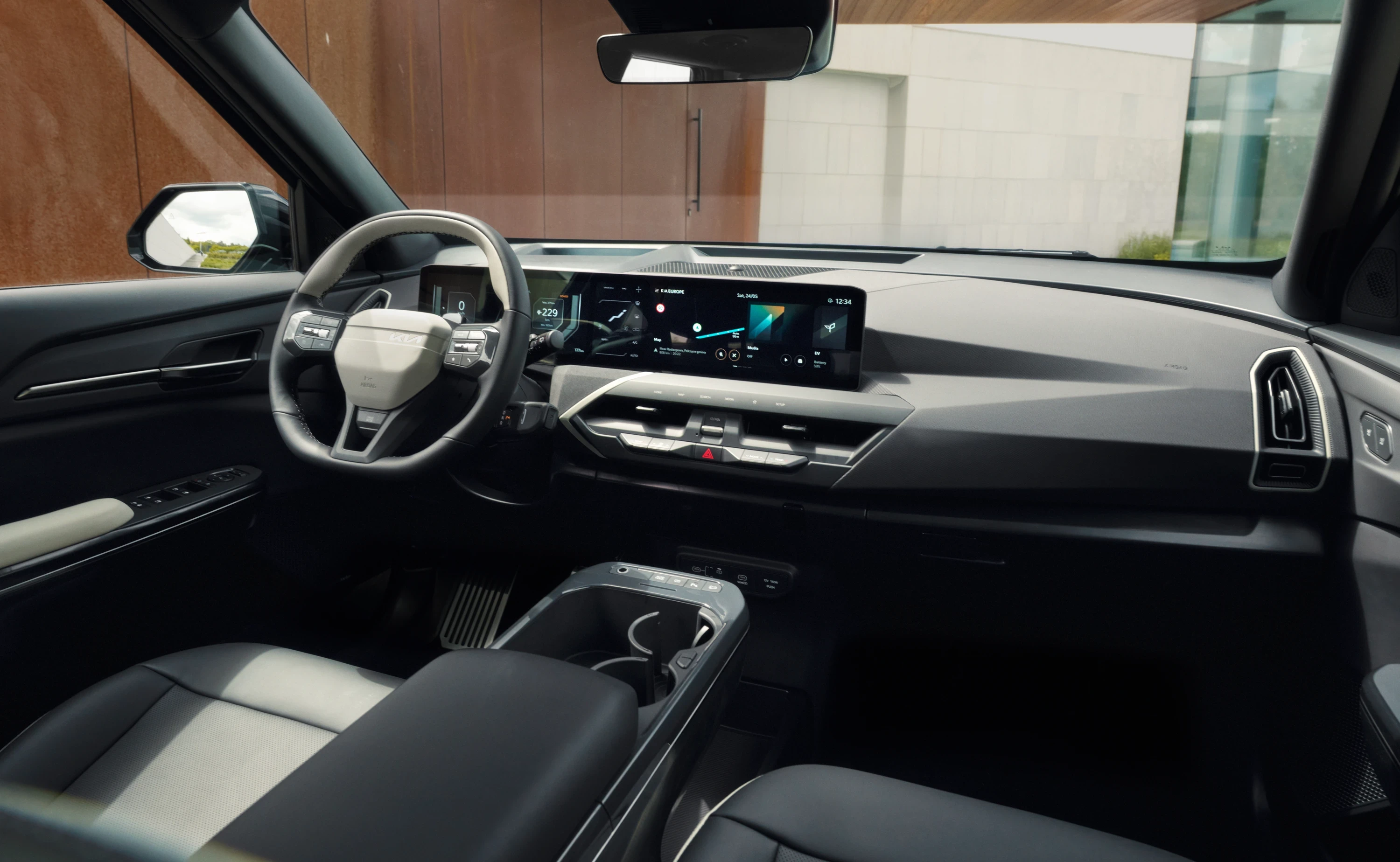 Kia EV5 Long Range AWD interior view